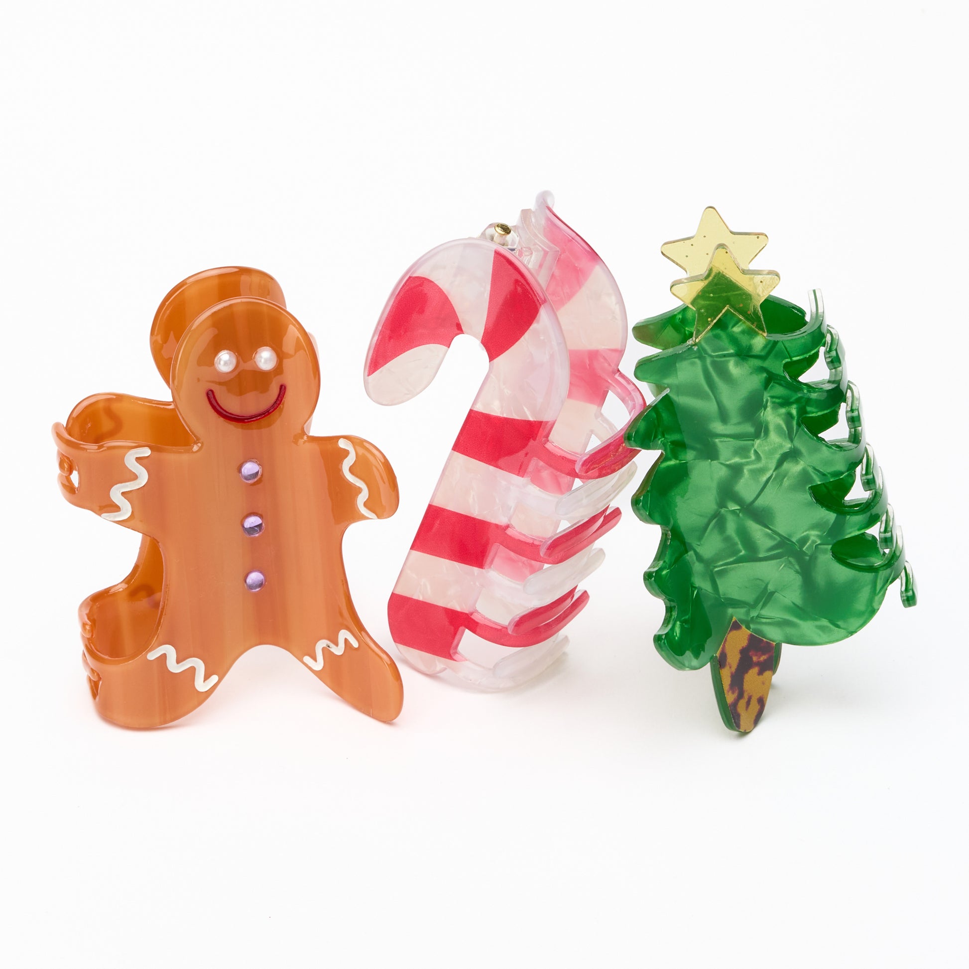 Hair Claw Clips – Holiday Edition