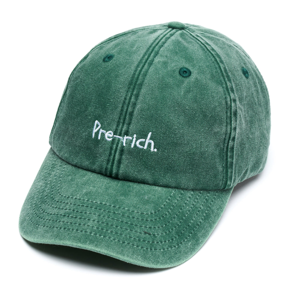 “Pre-rich.” Vintage Washed Cap