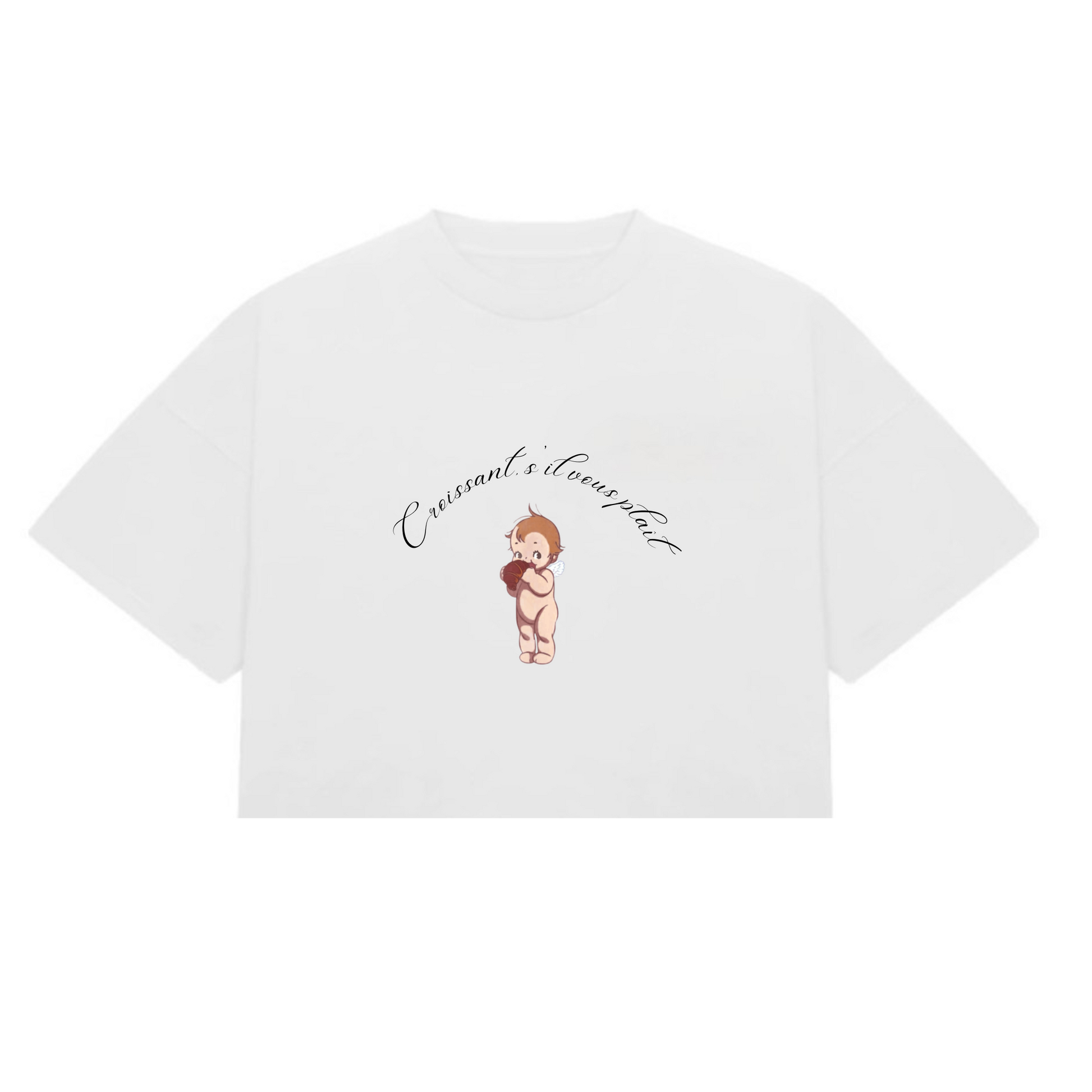 “Bebè Croissant” Crop-Top