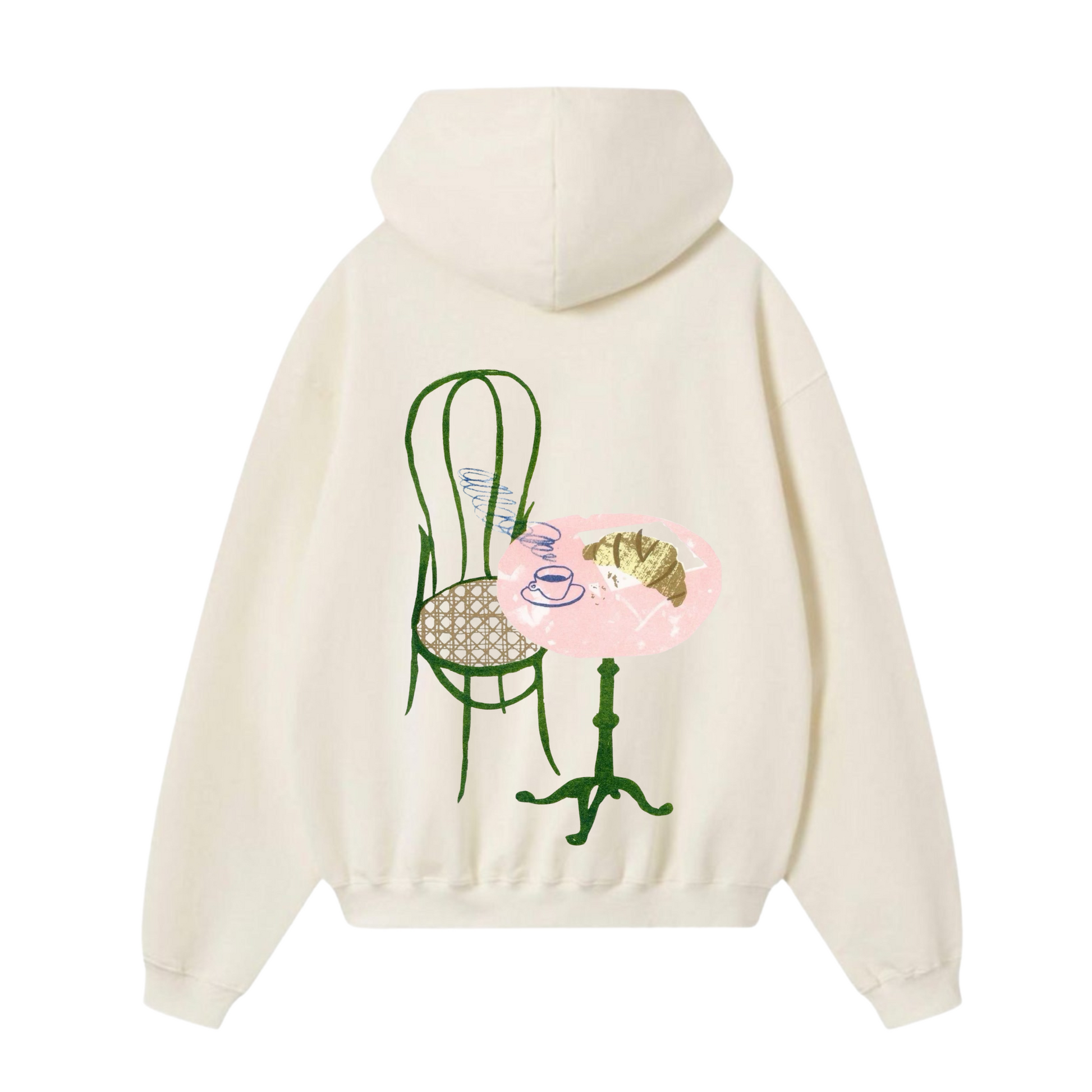 “Un croissant si’l vous plait” Hoodie