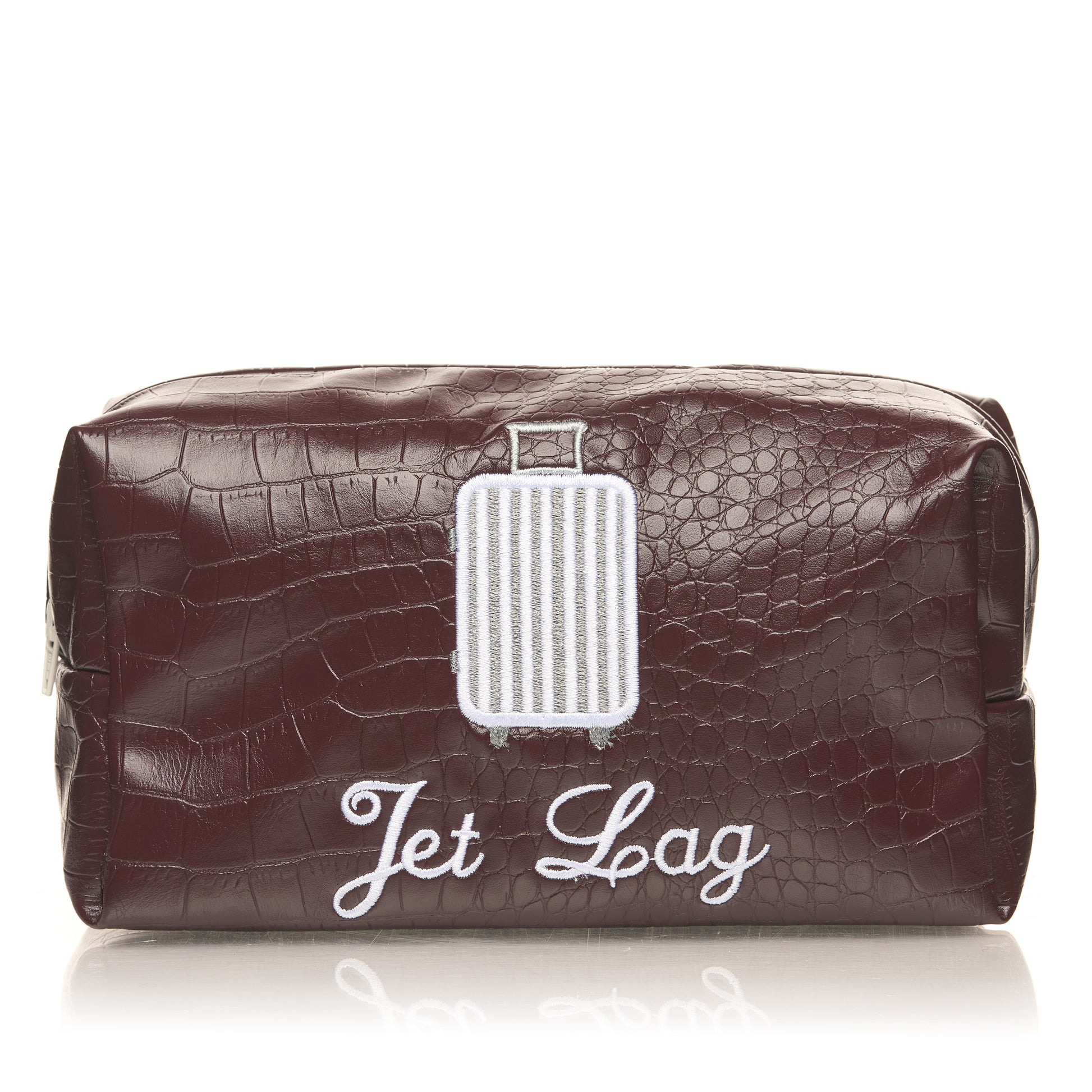 “Jet Lag” Leather Pouch