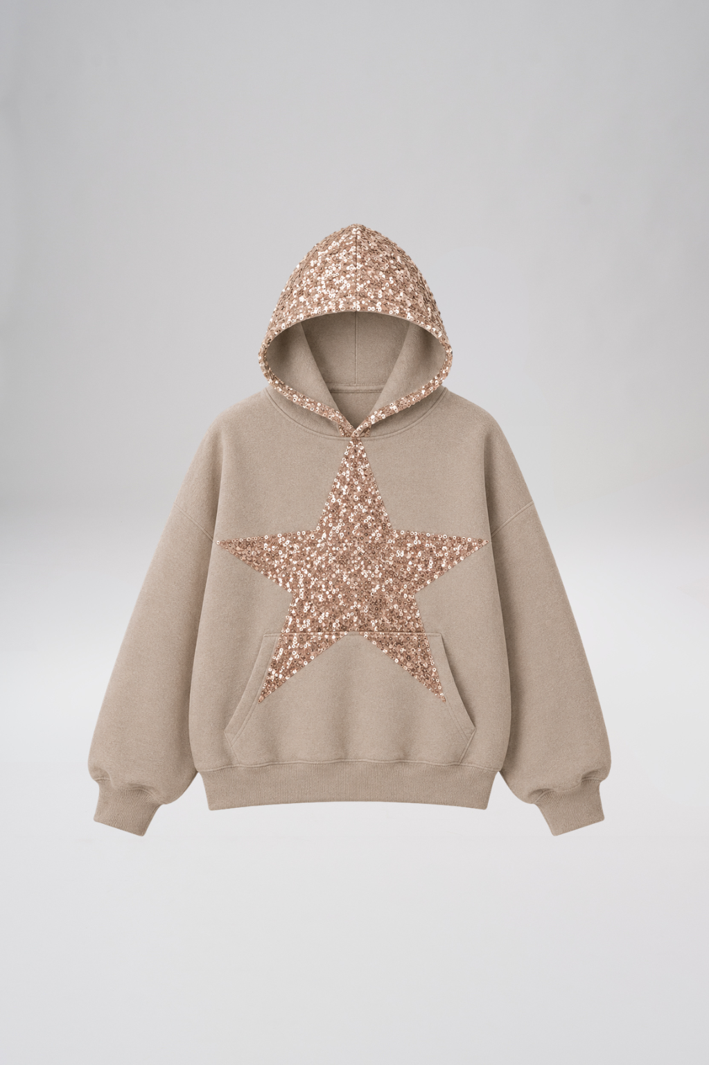 “Hannah” Sequins Hoodie