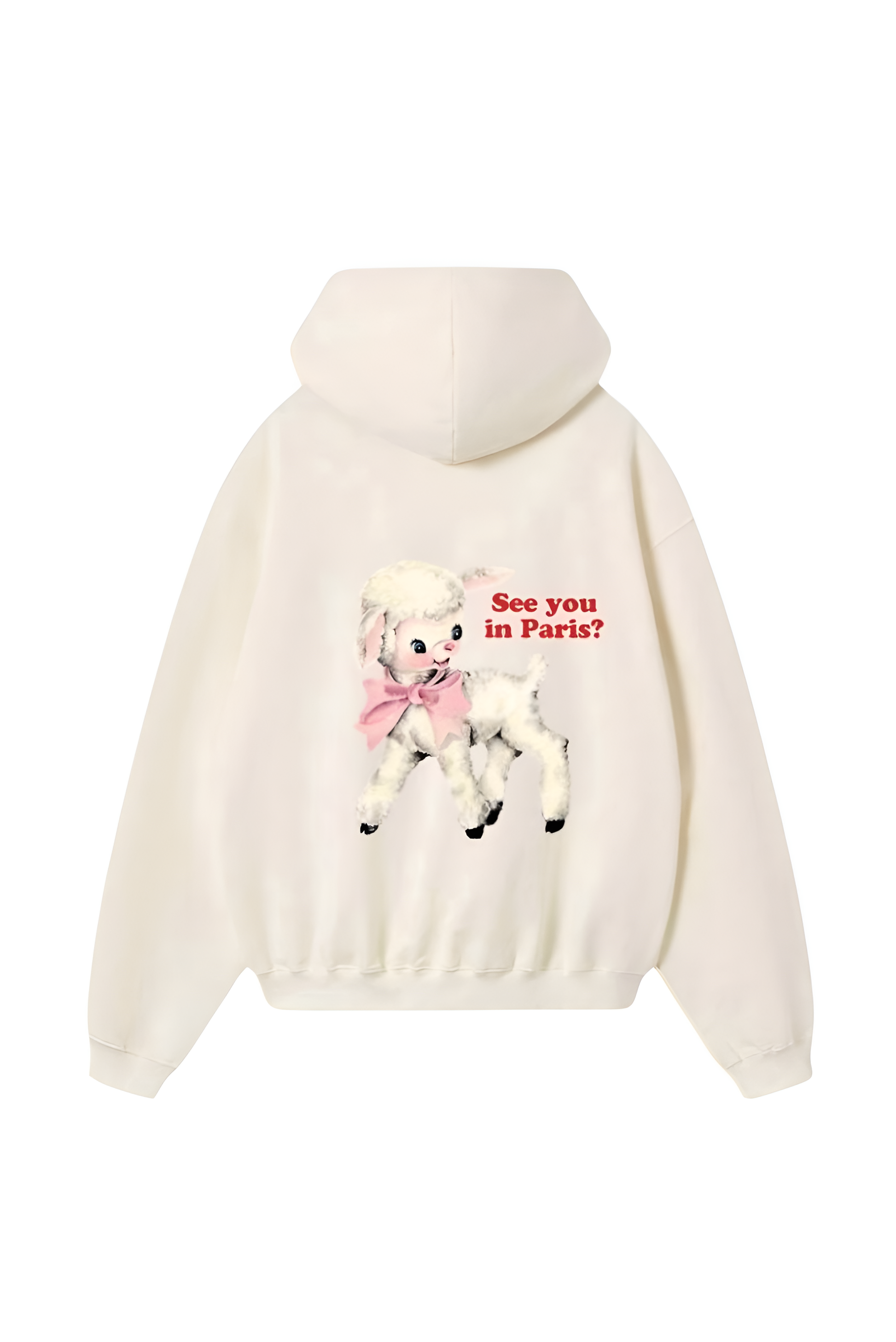 Limited Edition Je t'aime Lamb Hoodie
