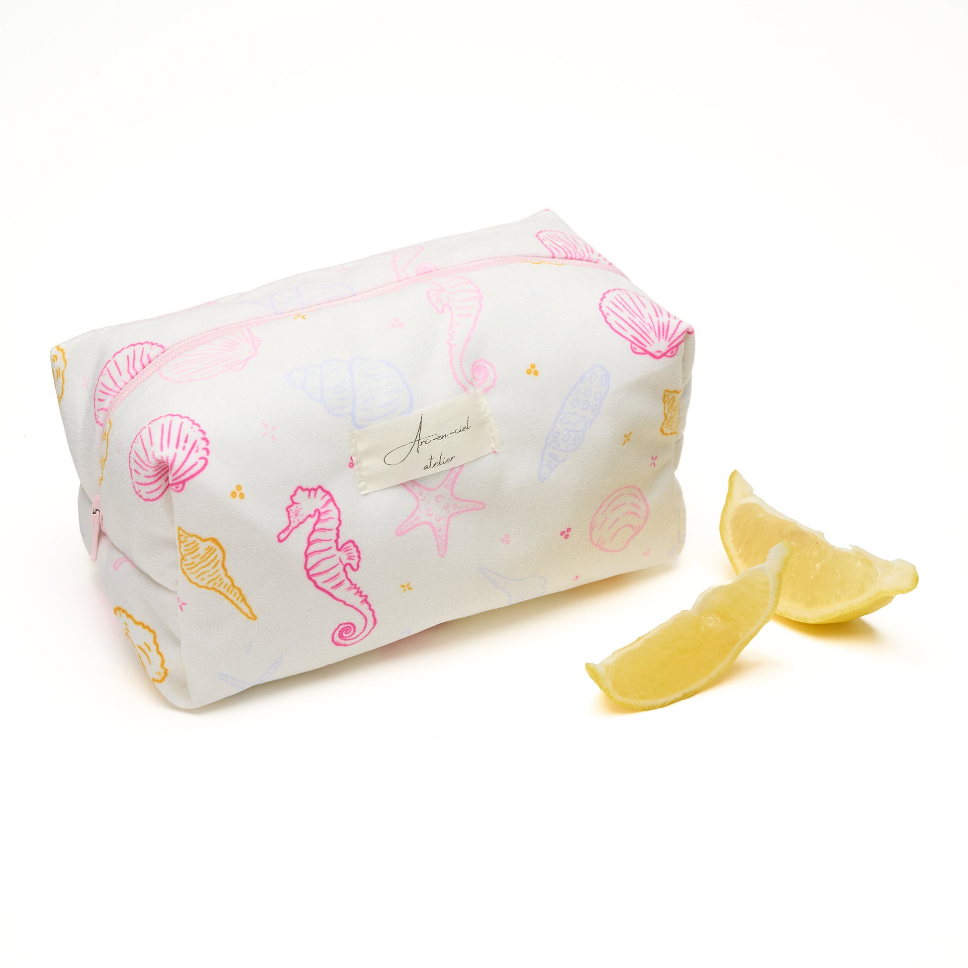 Seashell Whispers Beauty Pouch