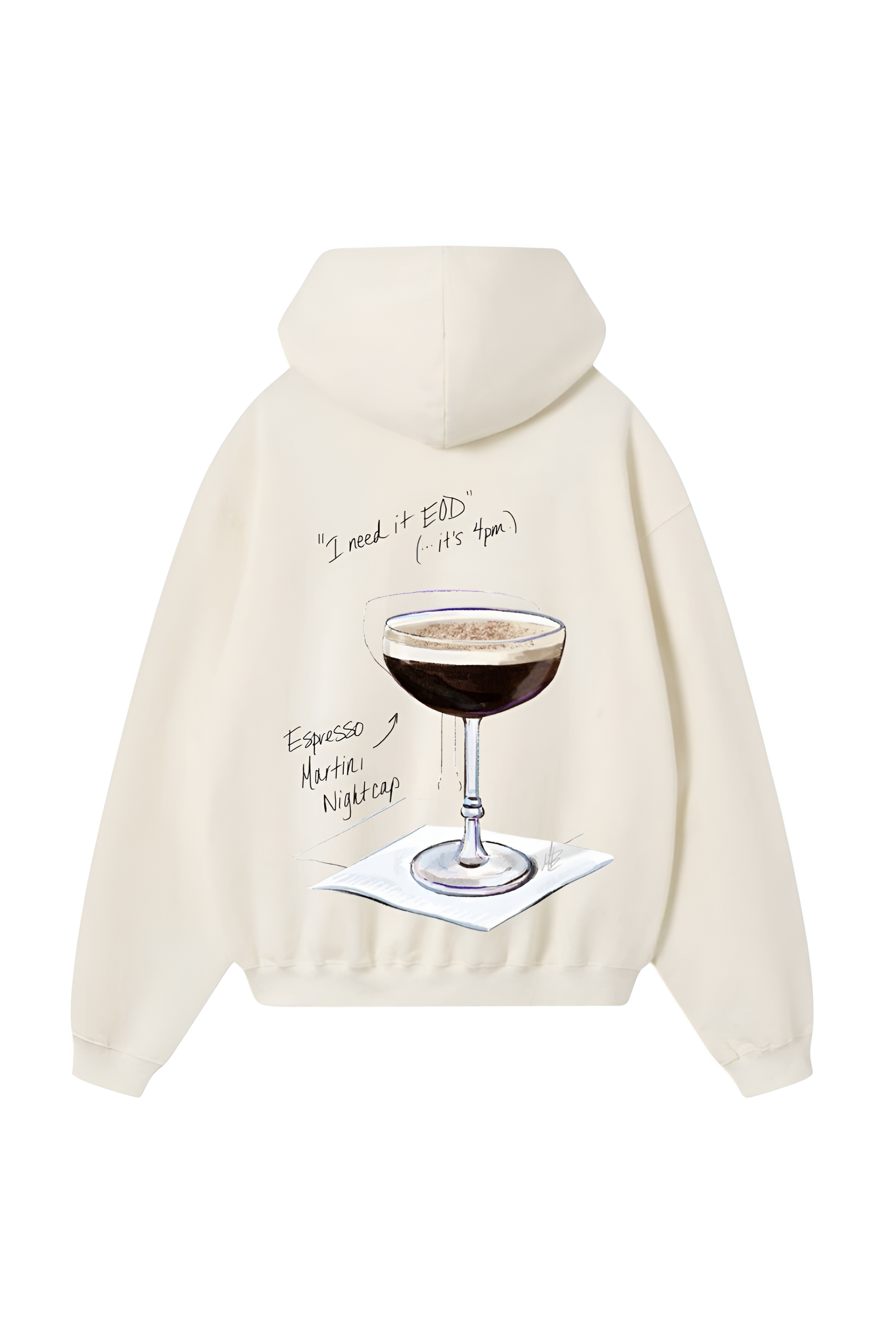 "Espresso Martini Nightcap" Hoodie