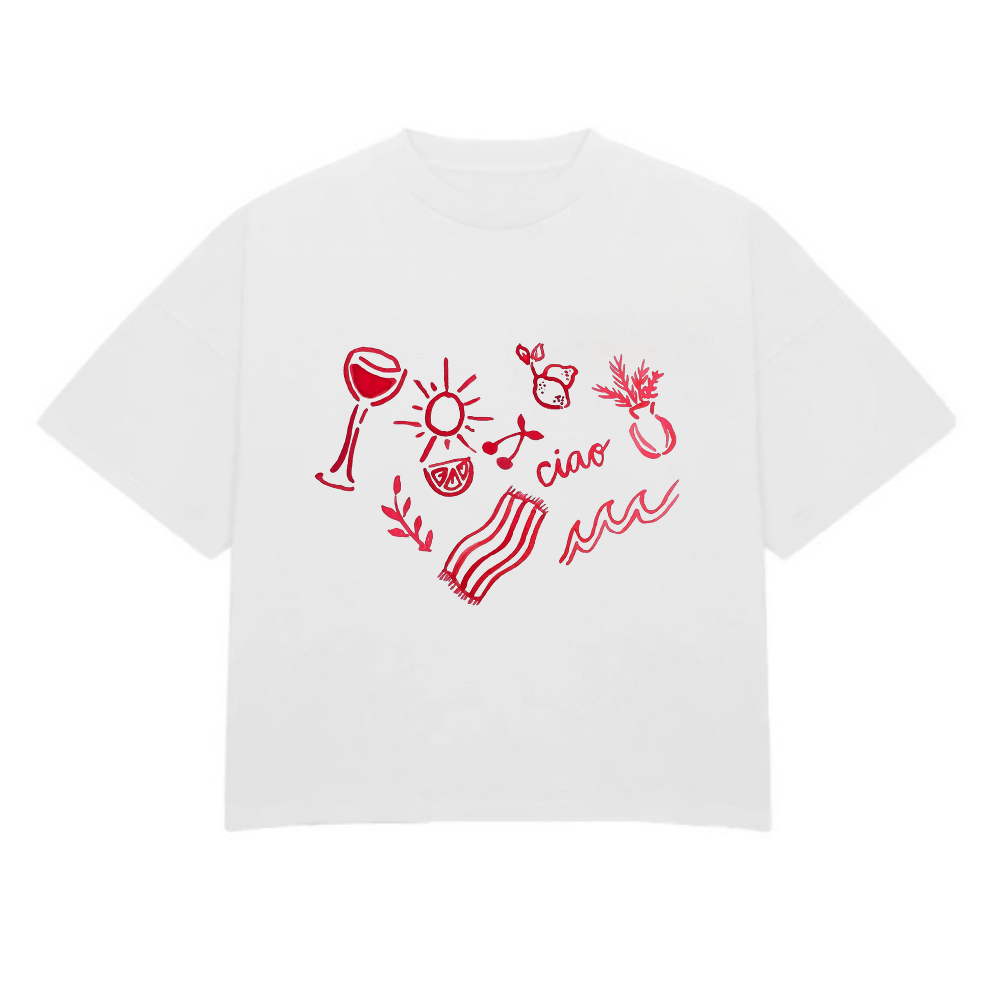 “Dolce Vita” Boxy T-shirt