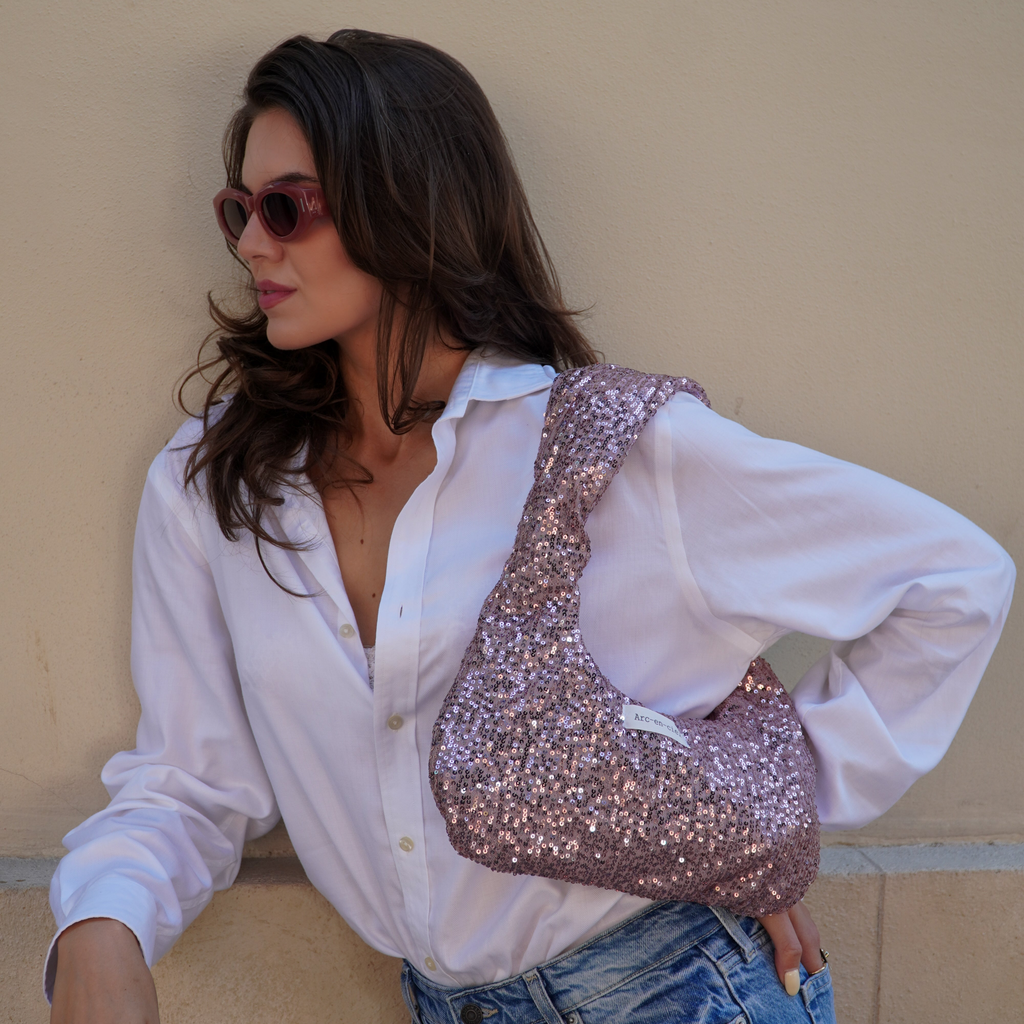 Ariel’s Sequin Pocket Bag