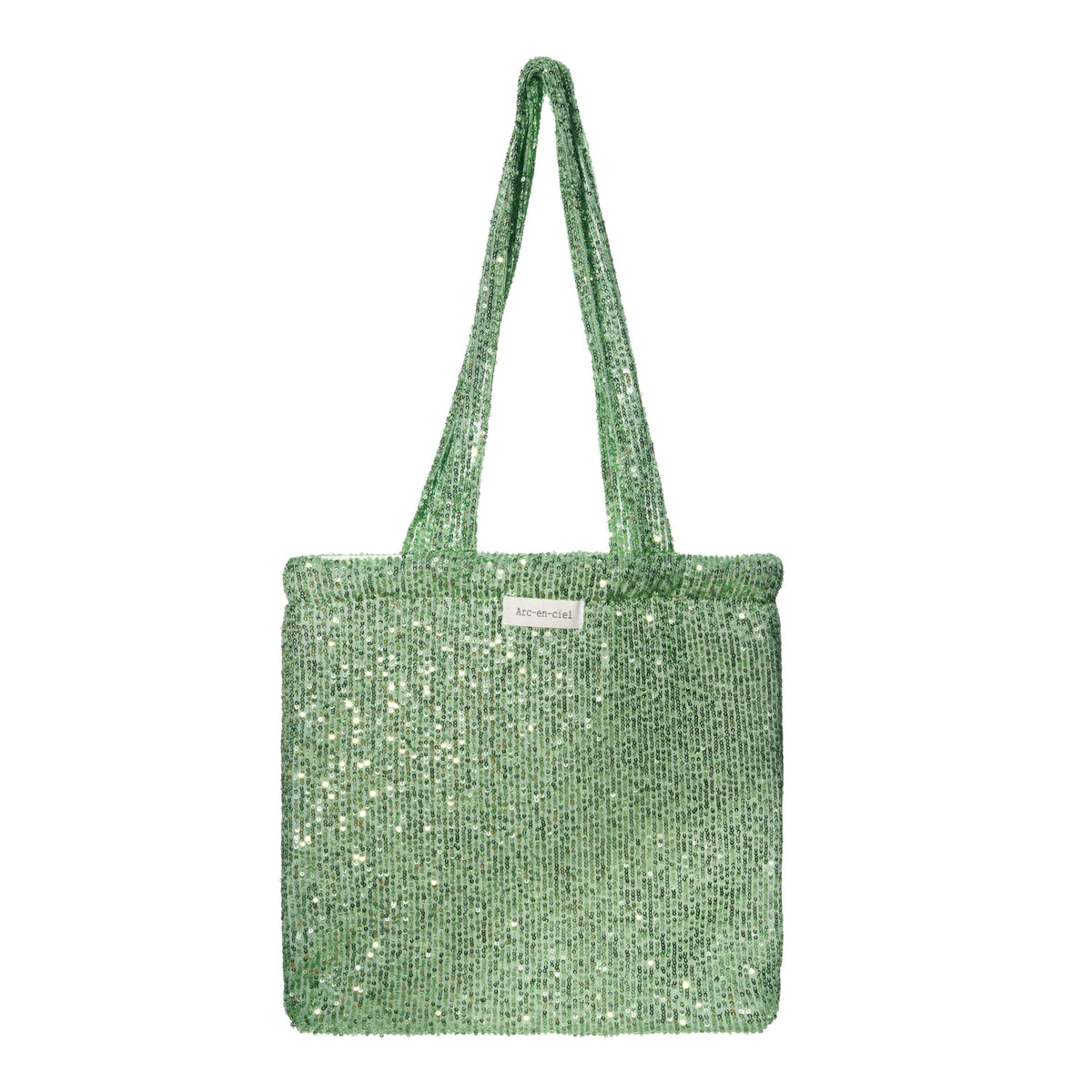 Mint Mojito Sequin Tote Bag