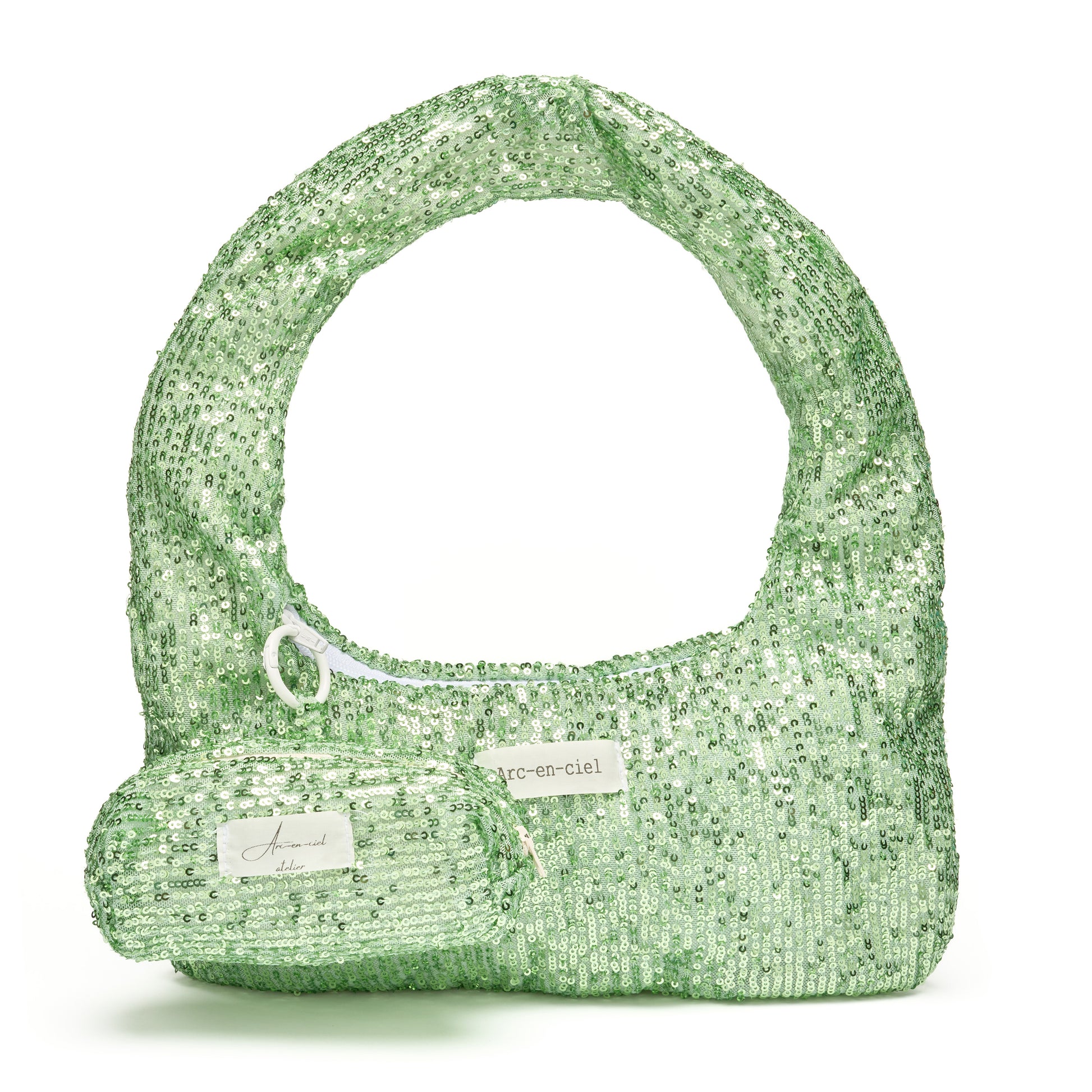 “Mint Mojito” Sequin Pocket Bag