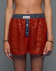 “Sunna” Sequin Boxer Shorts