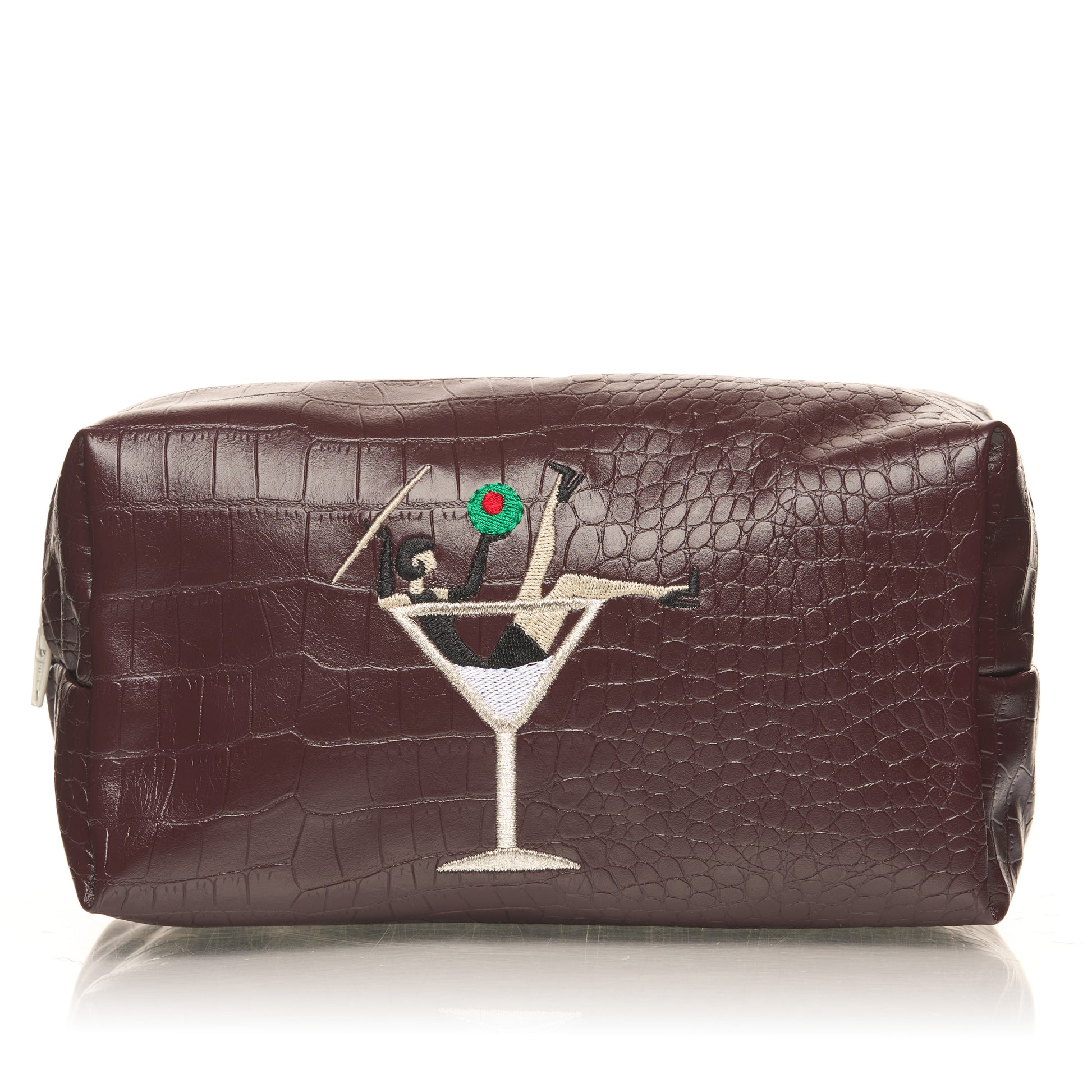“Dirty Martini” Leather Pouch