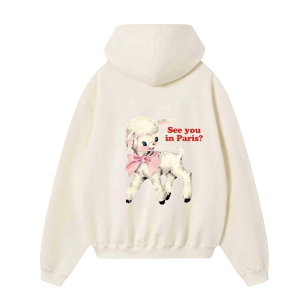 Limited Edition Je t'aime Lamb Hoodie