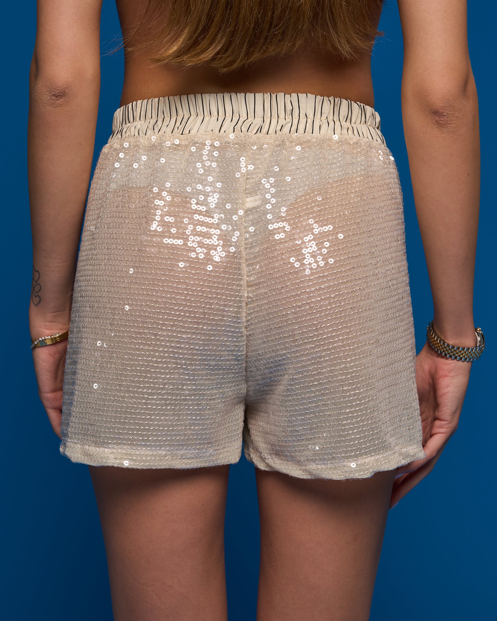 “Juliette” Sequin Boxer Shorts