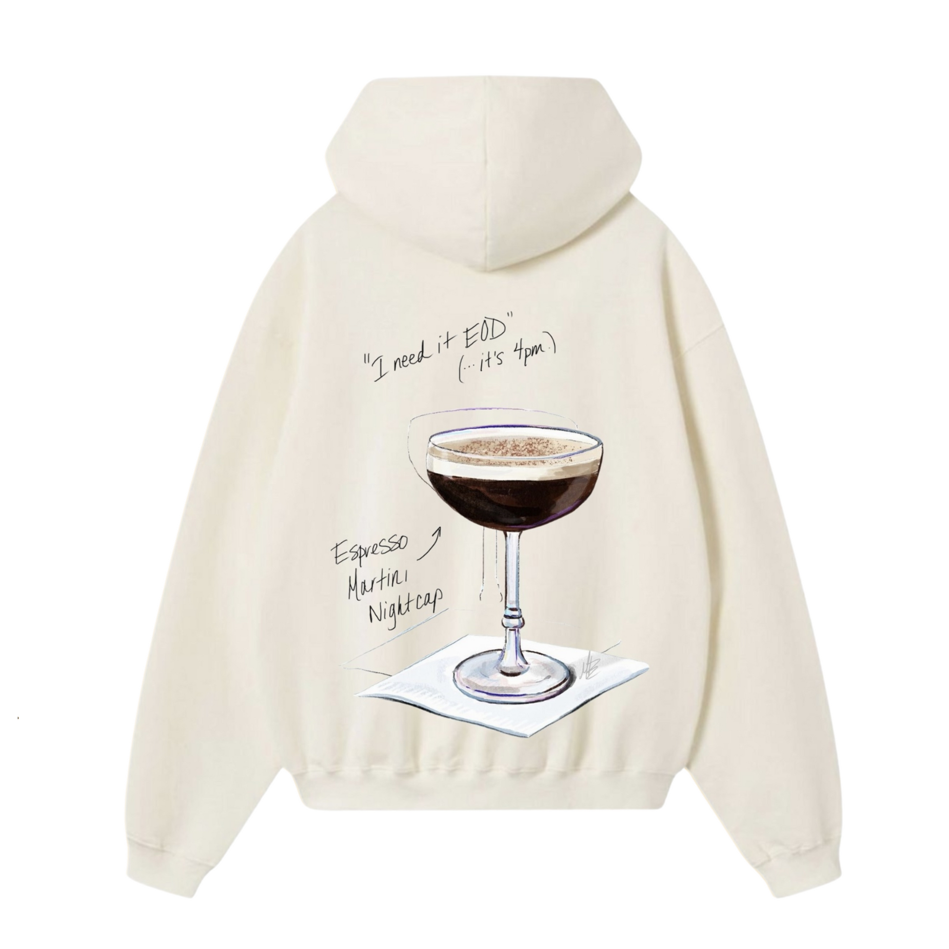 Espresso Martini Nightcap’ Hoodie