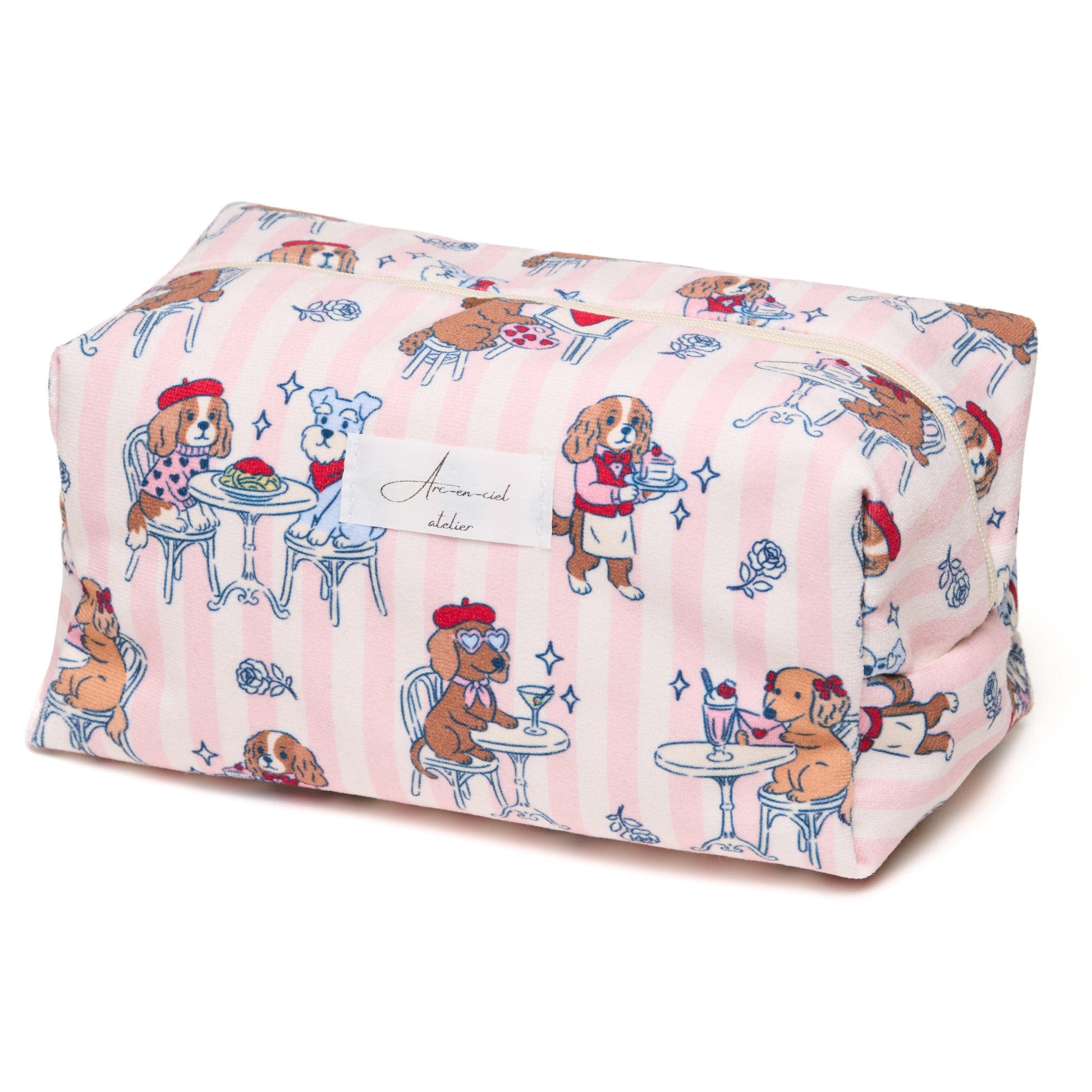 “Puppies Cafè” Beauty Pouch