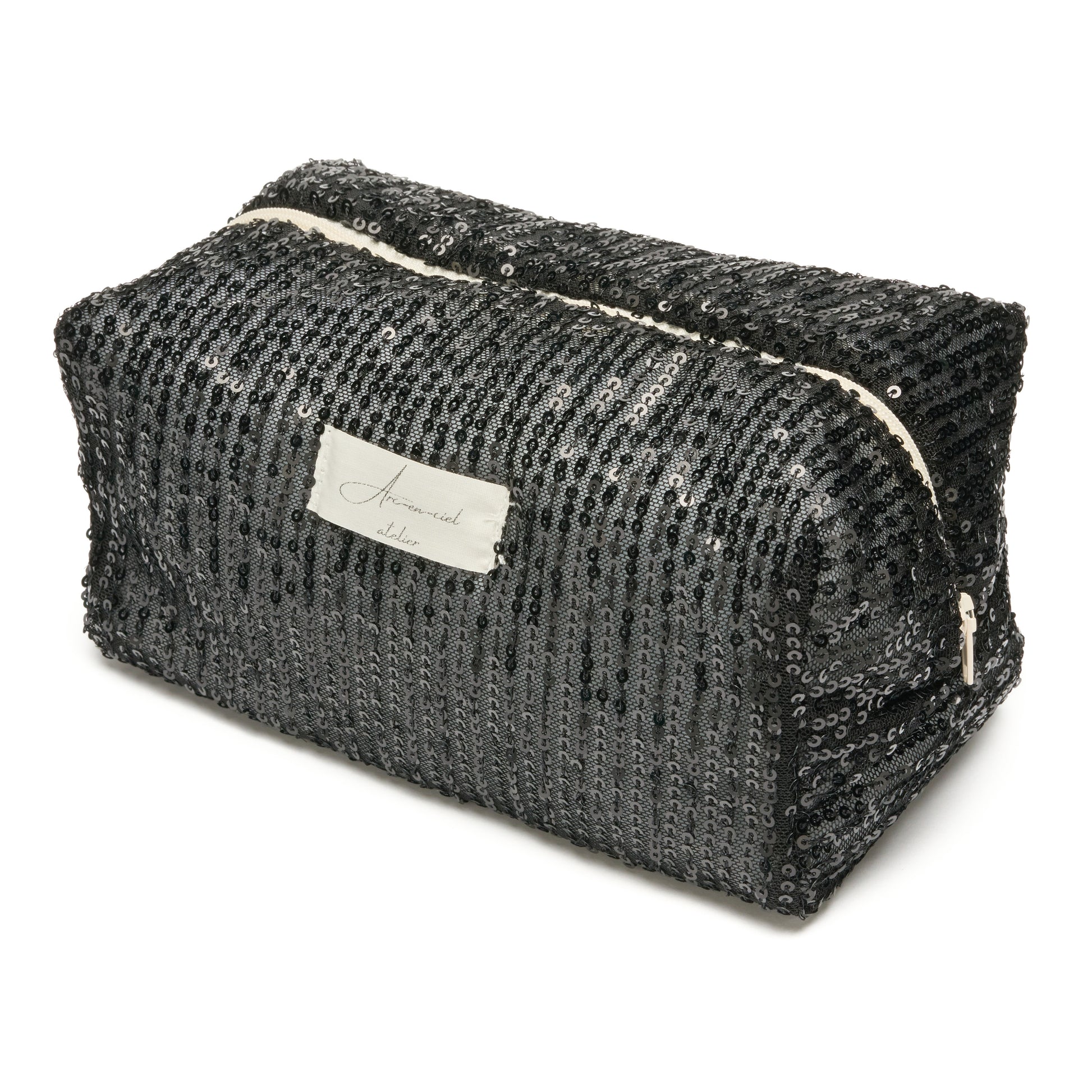 “Blackberry” Sequin Beauty-Pouch