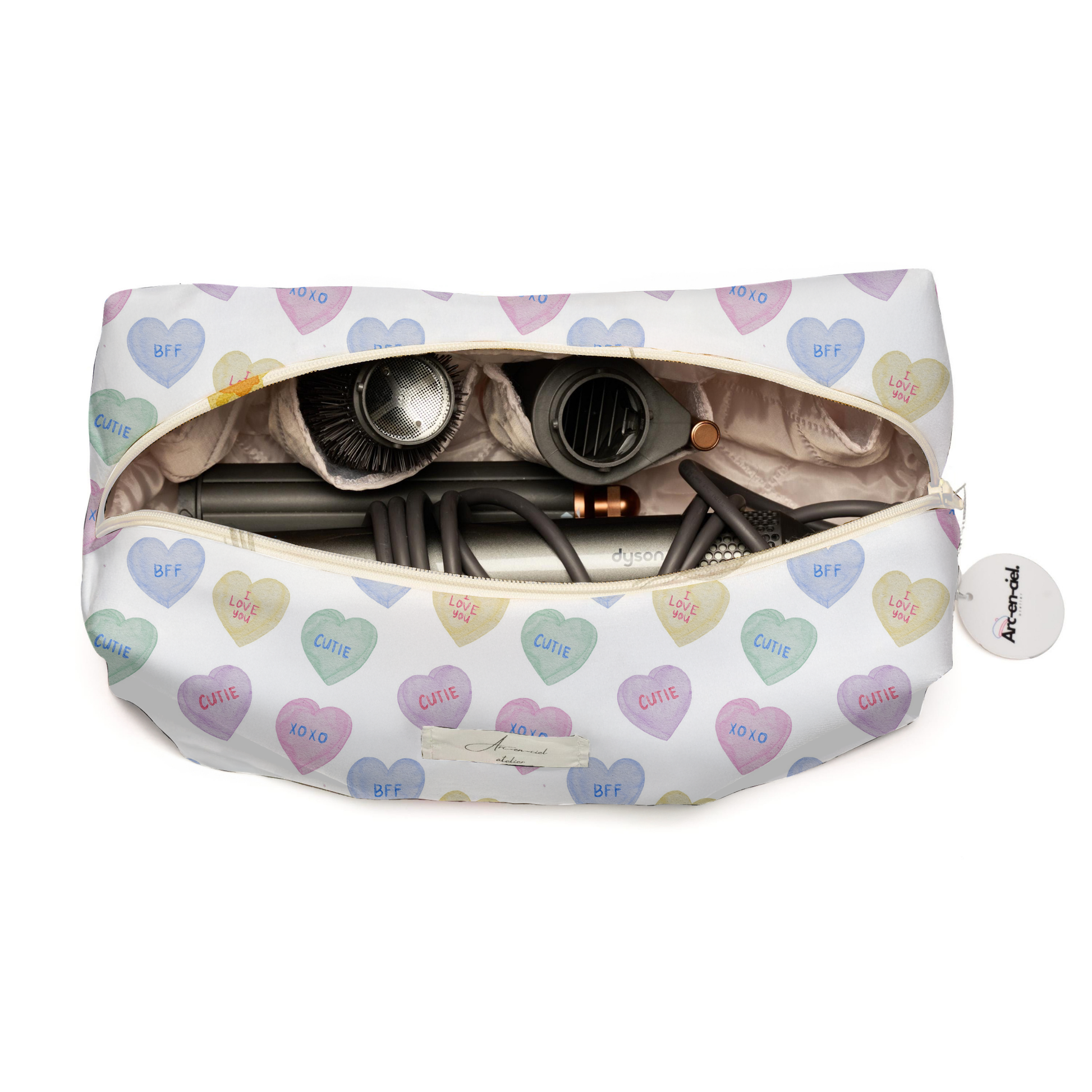 “Be mine” Hair-Tools Pouch