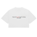 “Coolest out here” Crop-Top