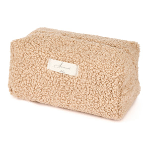 “Vanilla Bouclé” Beauty Pouch