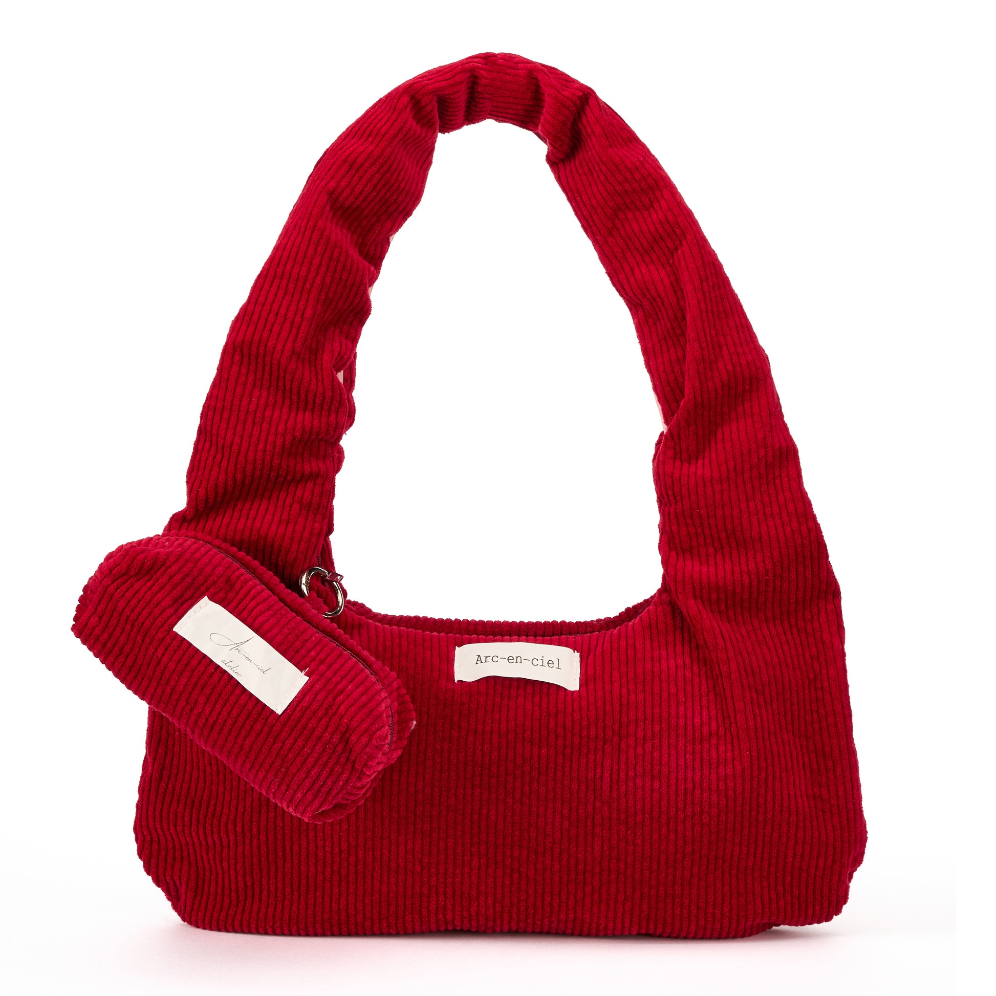 “Velvet Cherry” Multipocket Bag