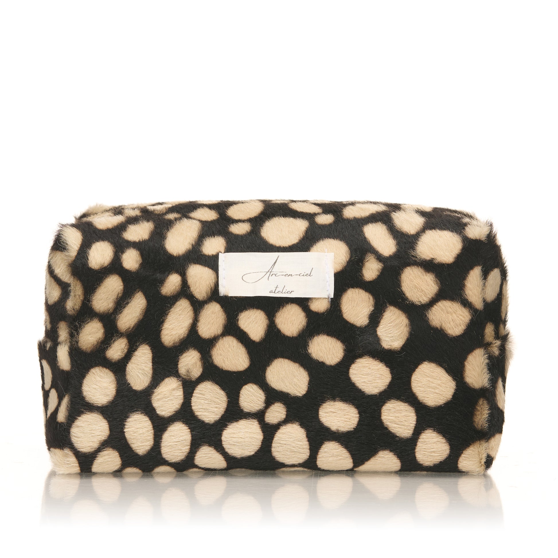 “Mocha Dalmatian” Beauty Pouch
