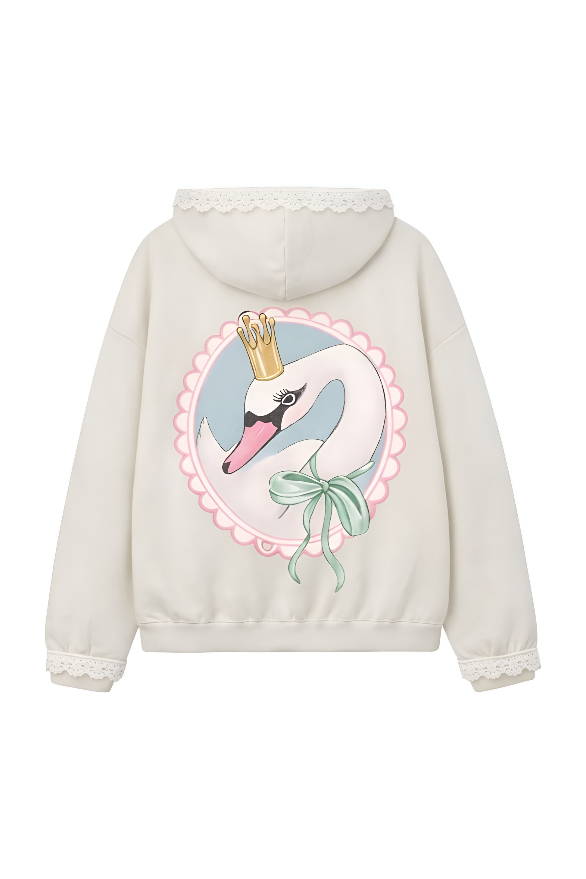 “Swan Edit” Limited Lace Hoodie