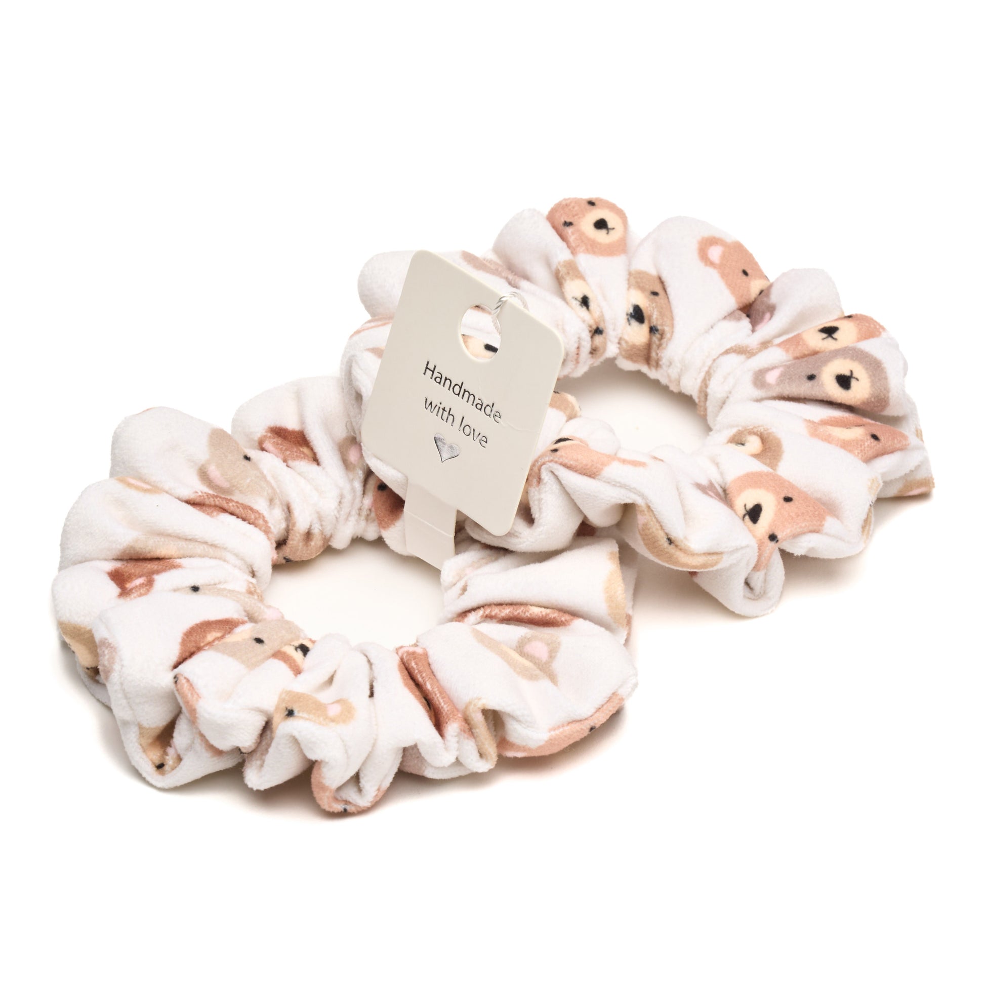 “Capuccinè” Scrunchie Set