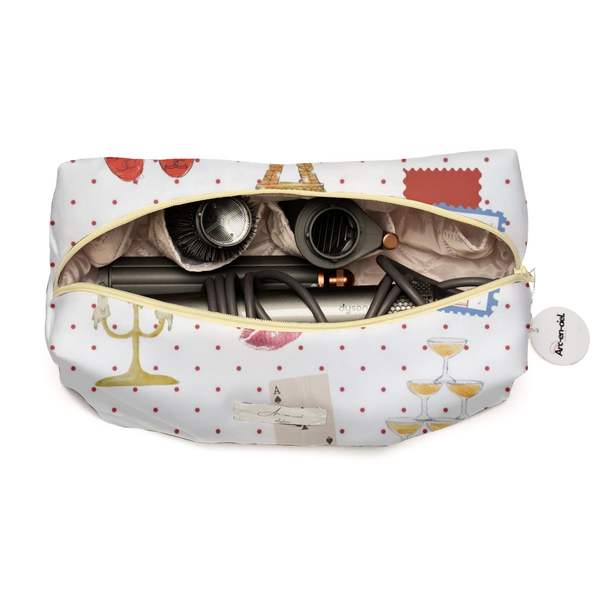 “Moulin Rouge” Hair-Tools Pouch