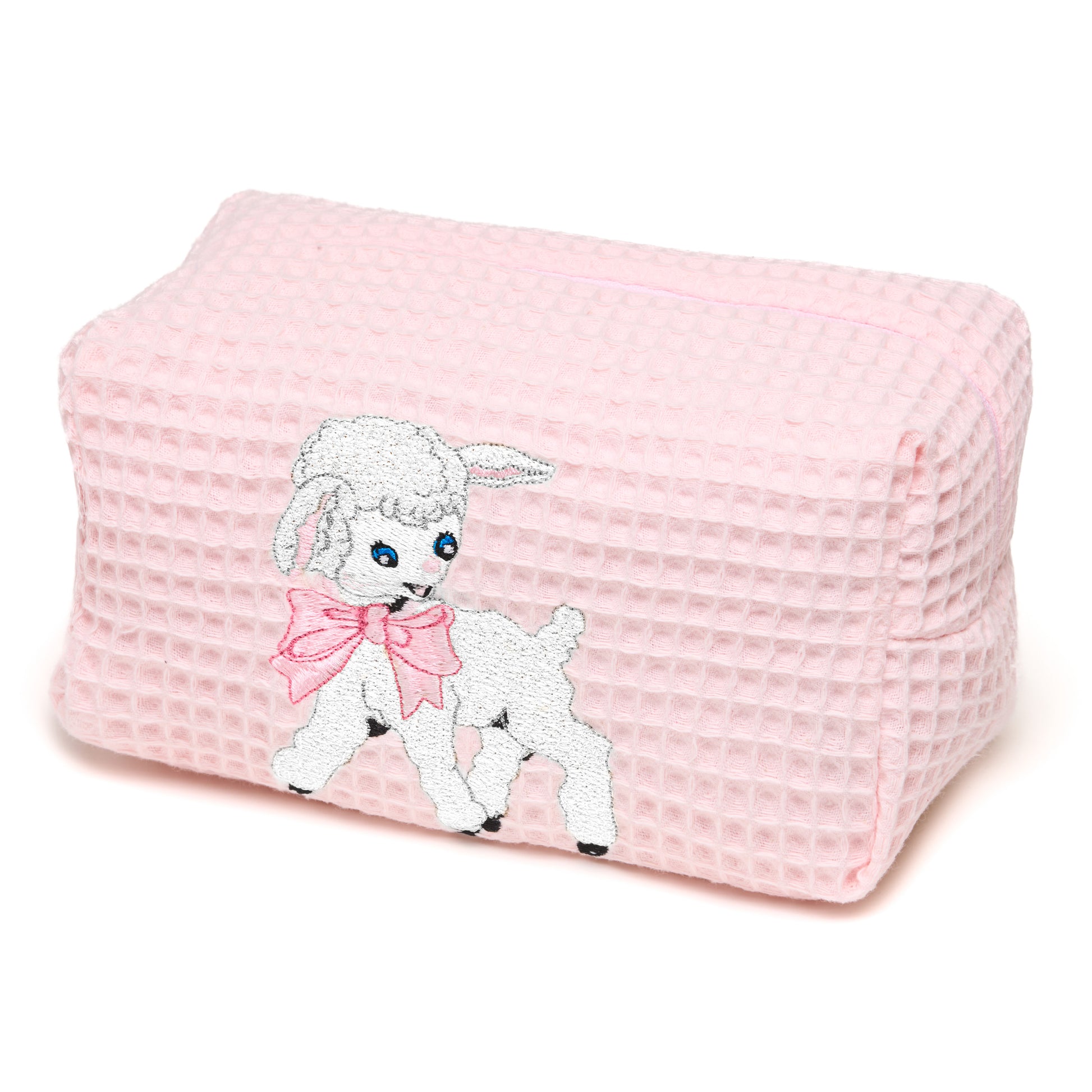 “See Your in Paris?” embroidered Beauty Pouch