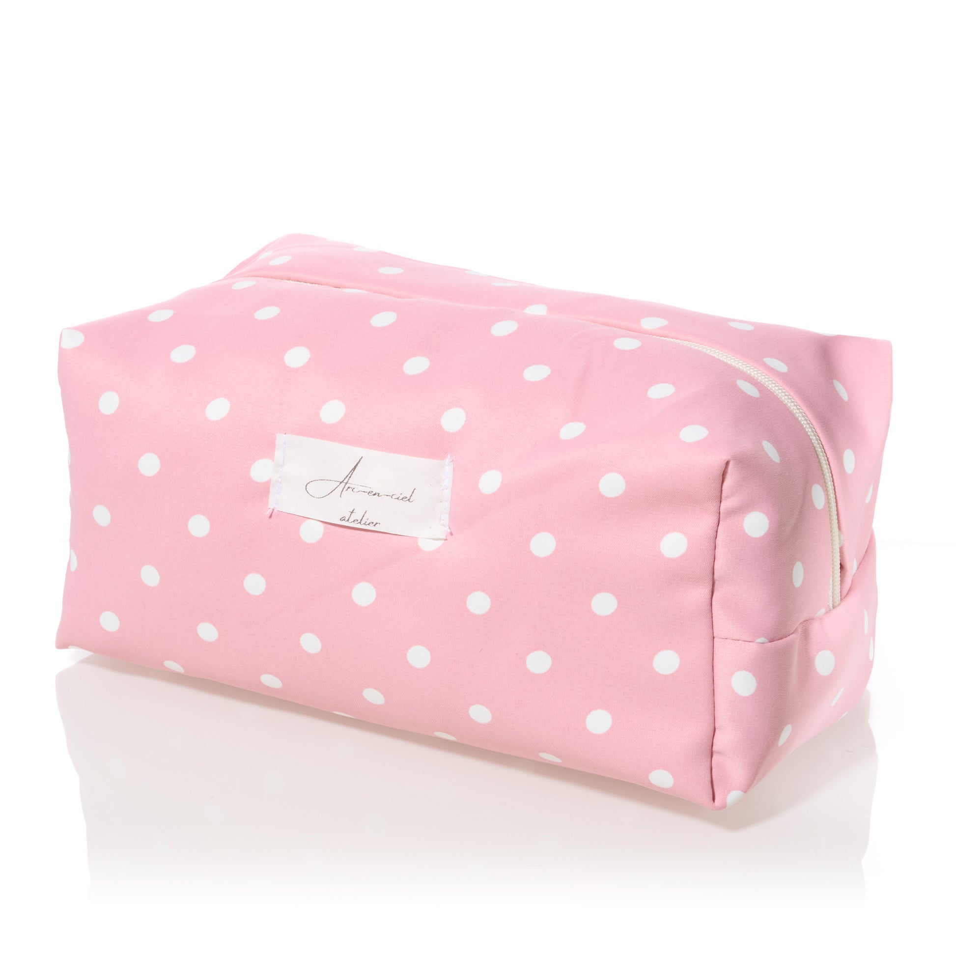 Rosè Polkadot Beauty Pouch