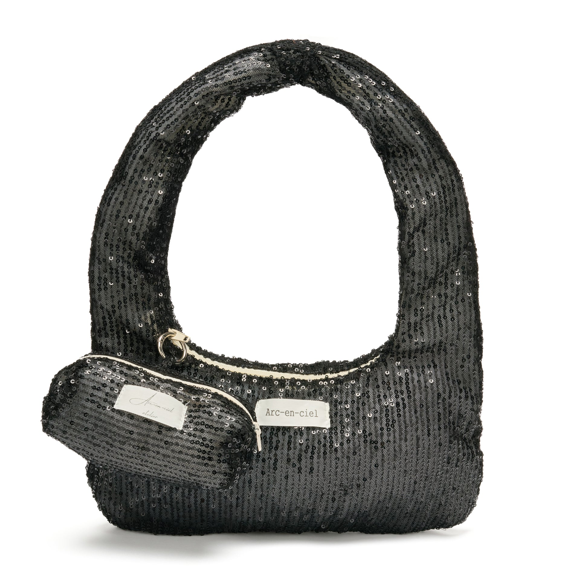 “Blackberry” Sequin Pocket Bag