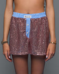 “Chleo” Sequin Boxer Shorts
