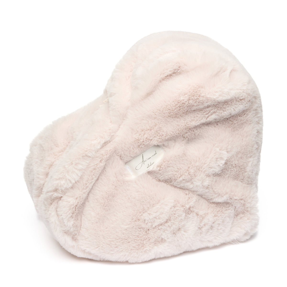 “Marshmallow Cloud” Heartshaped Pouch