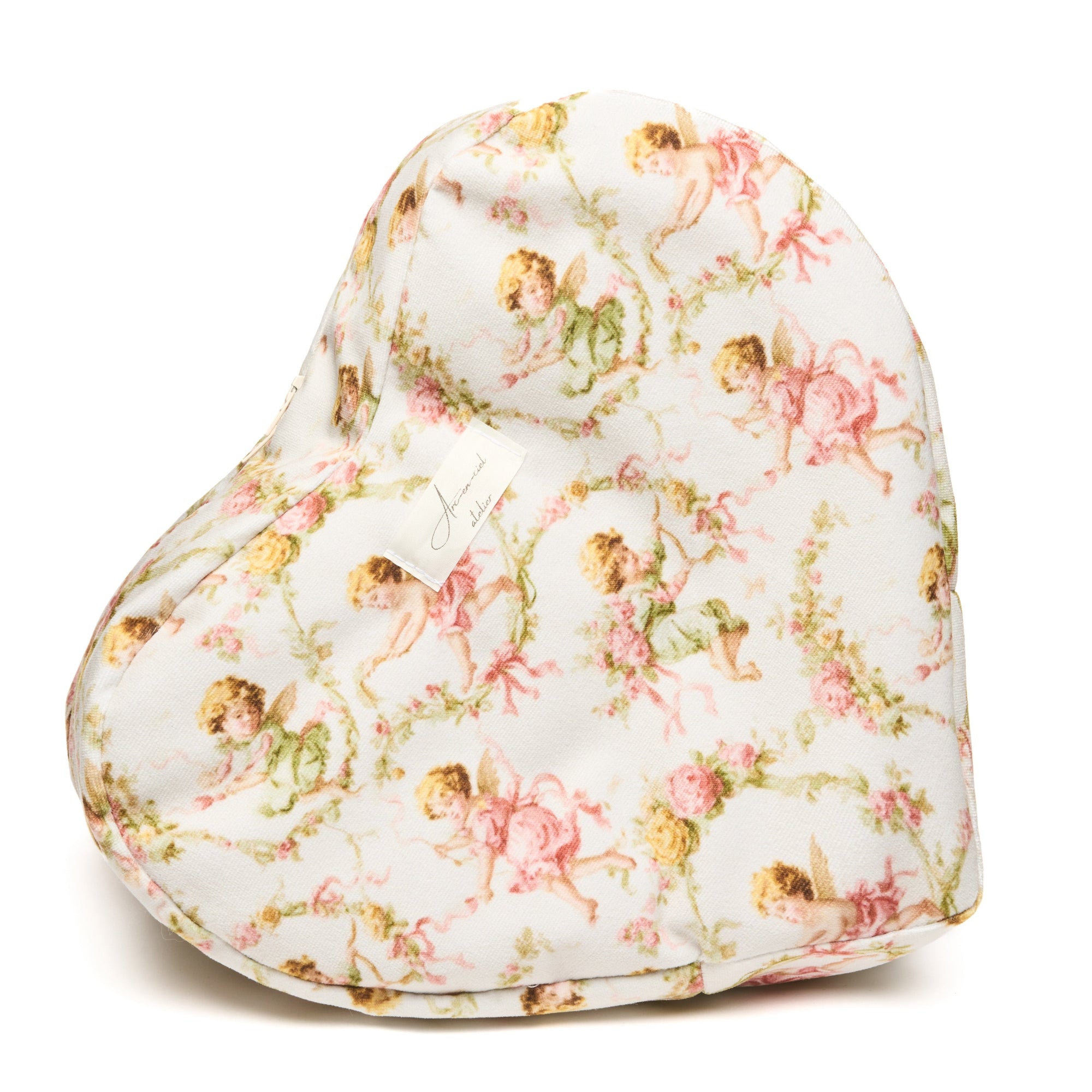 “Angel Garden” Heartshaped Pouch