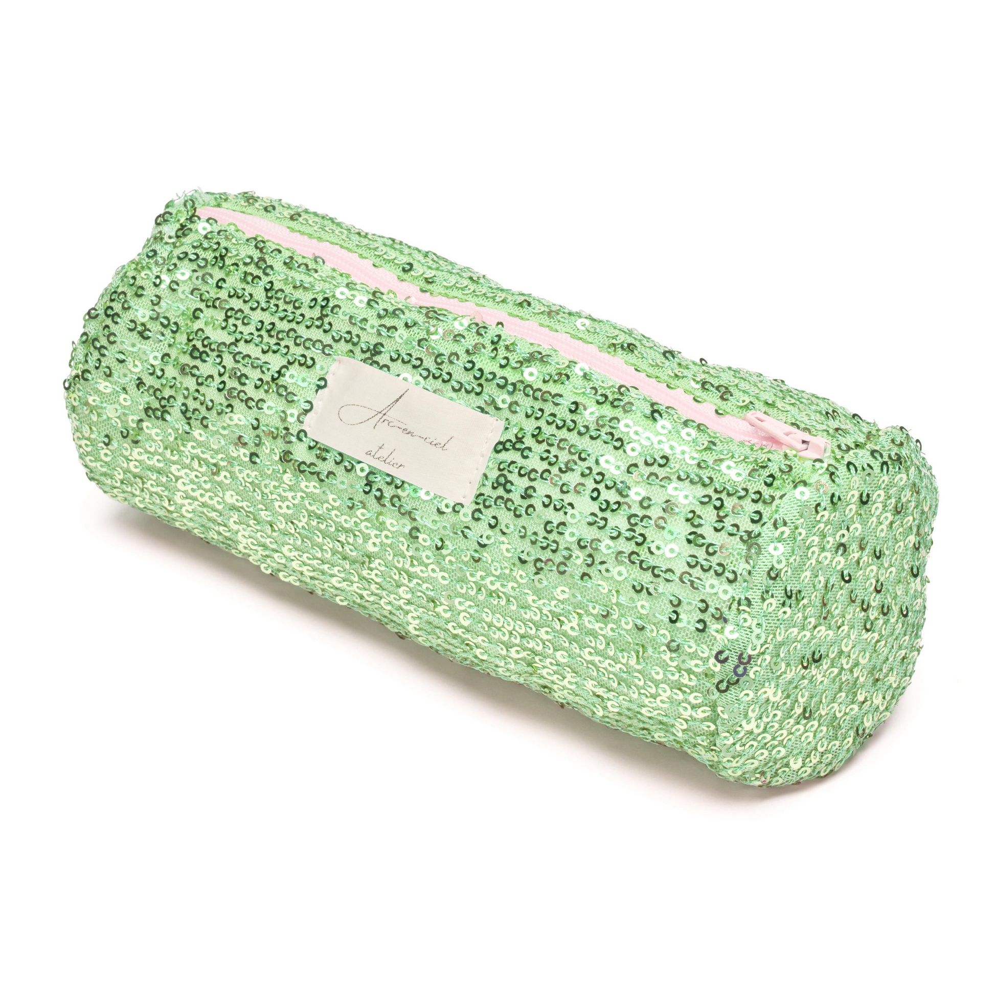 “Mint Mojito” Sequin Pencilcase