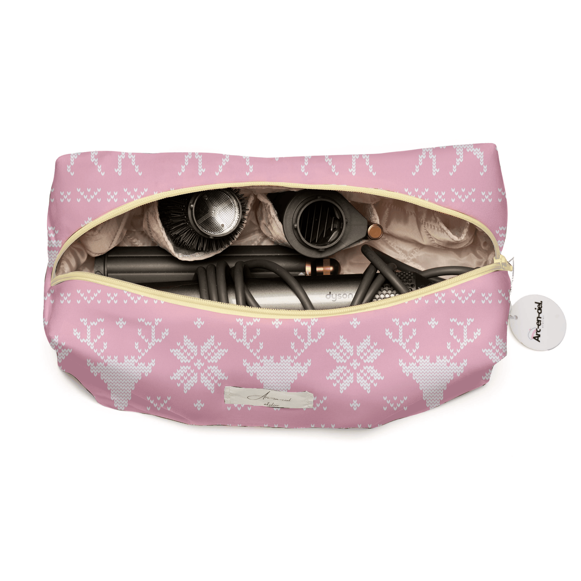 “Holiday Knit” Hair-Tools Pouch