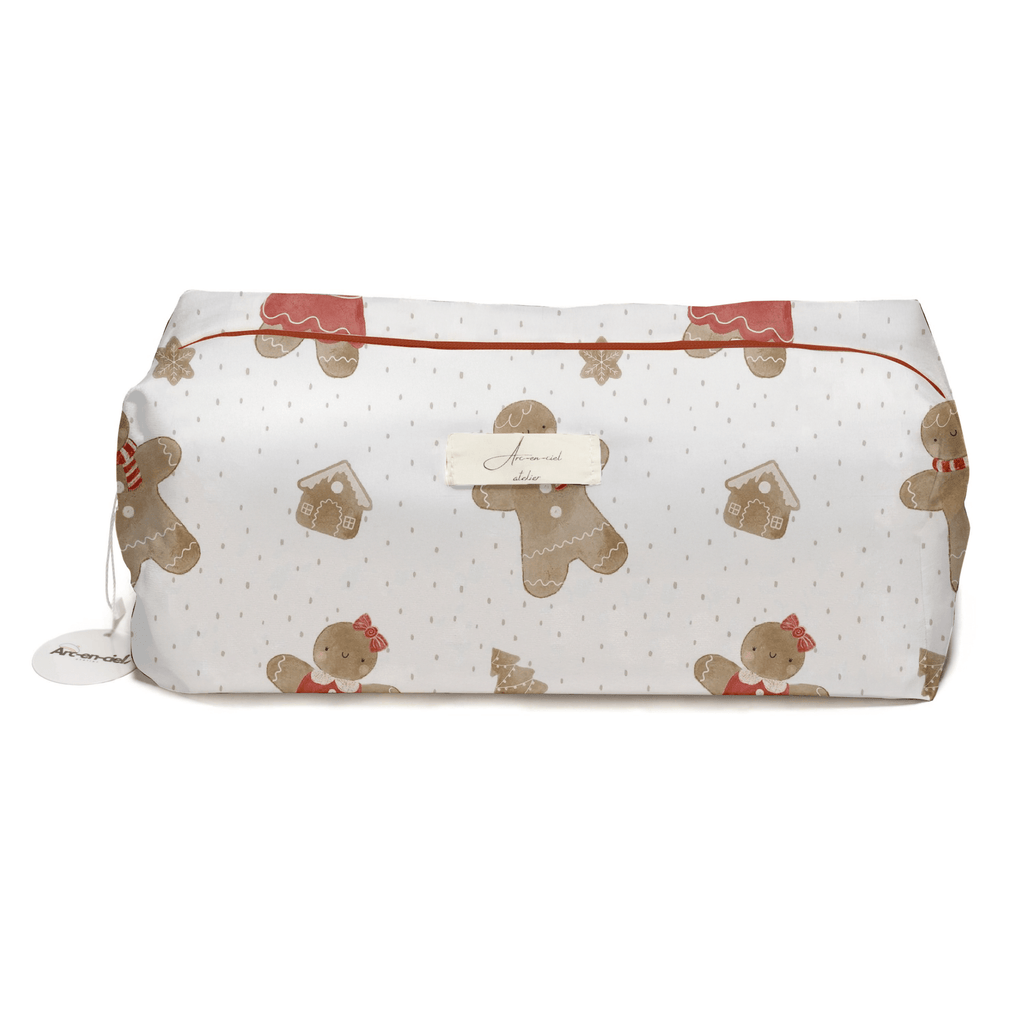 “Gingerbread-Girl” Hair-Tools Pouch