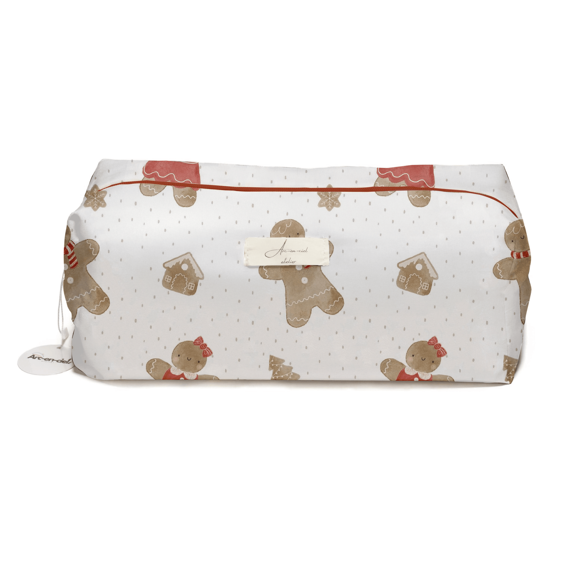 “Gingerbread-Girl” Hair-Tools Pouch