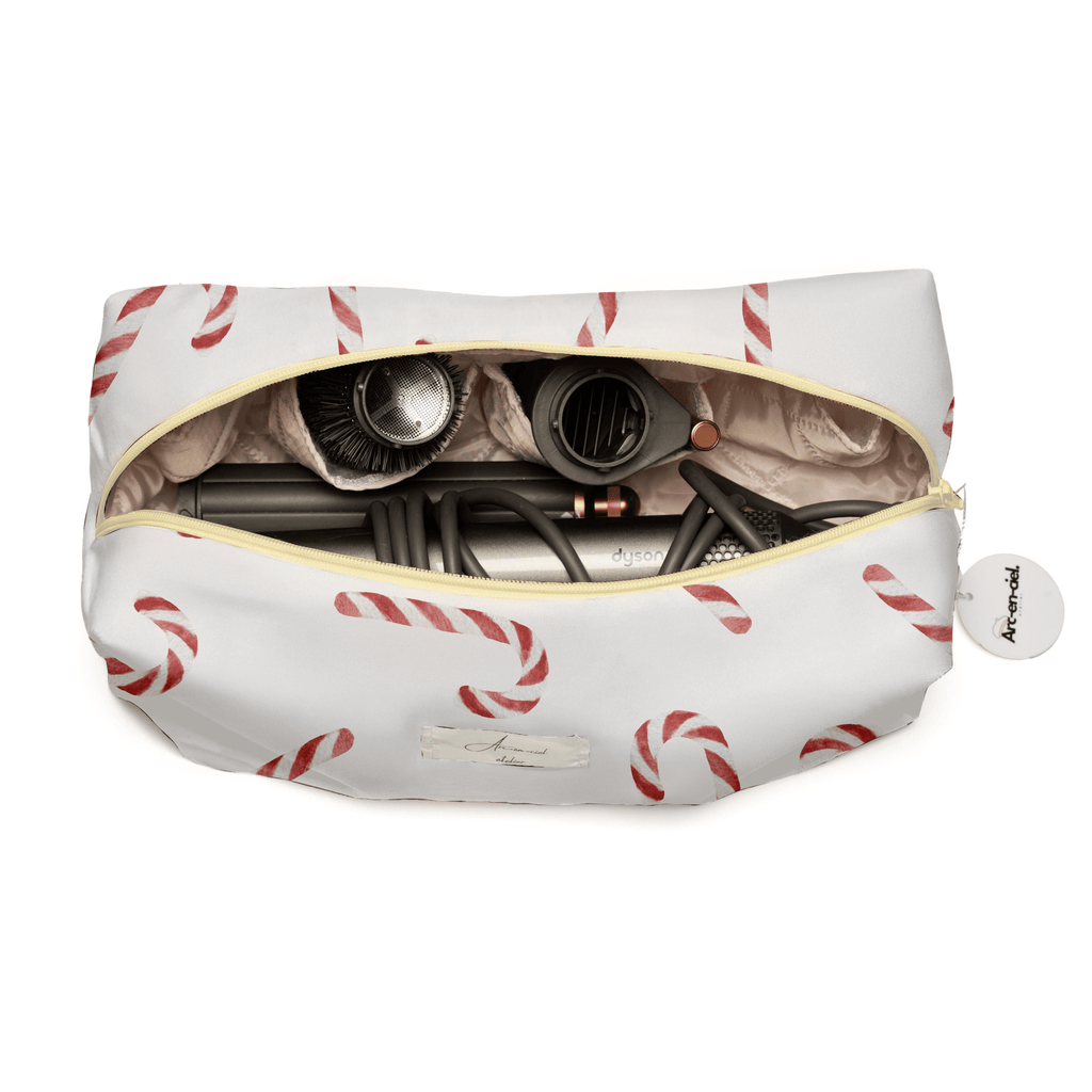 “Peppermint Twist” Hair-Tools Pouch