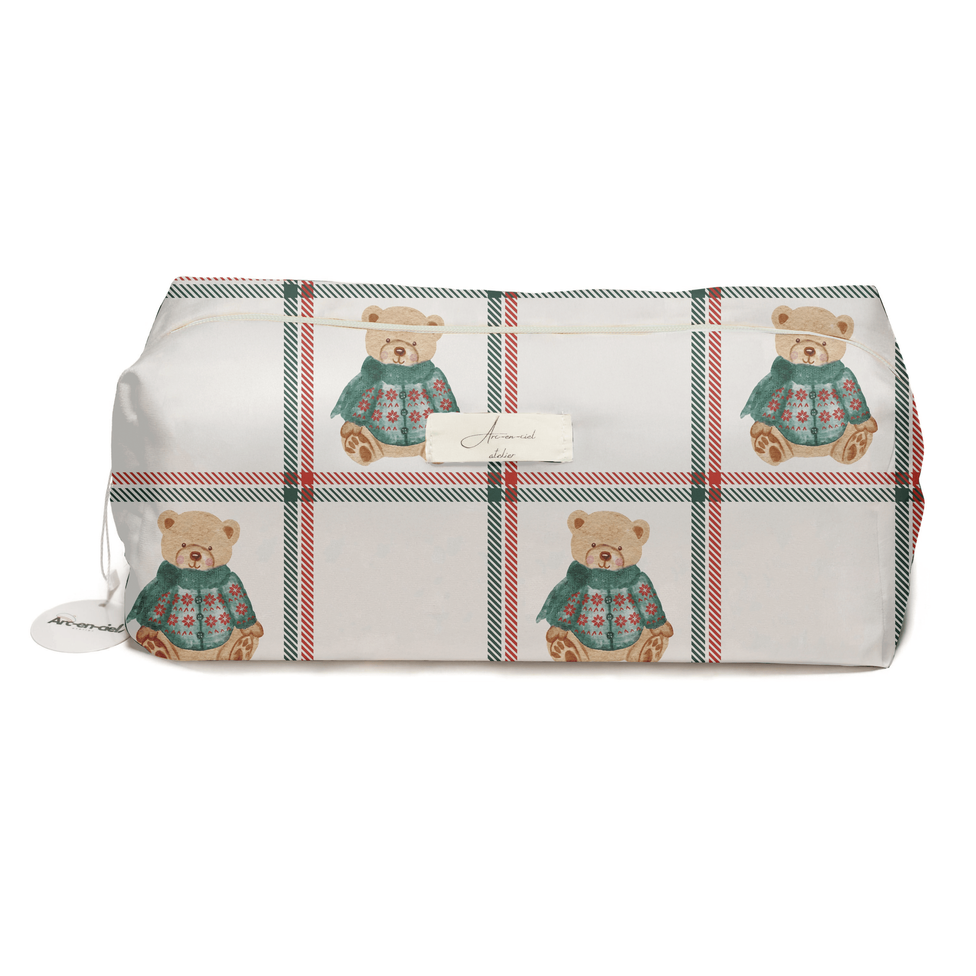 “Vintage Bear” Hair-Tools Pouch