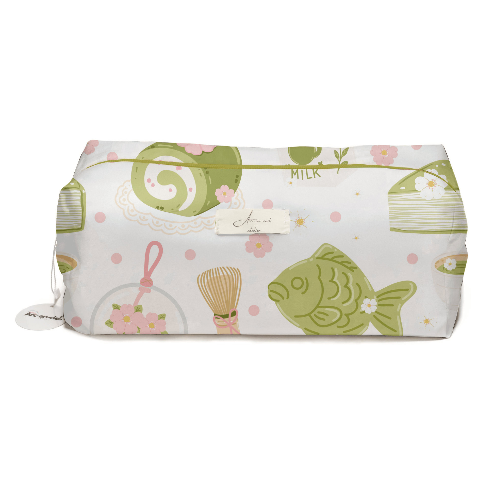 “Matcha Mura” Hair-Tools Pouch