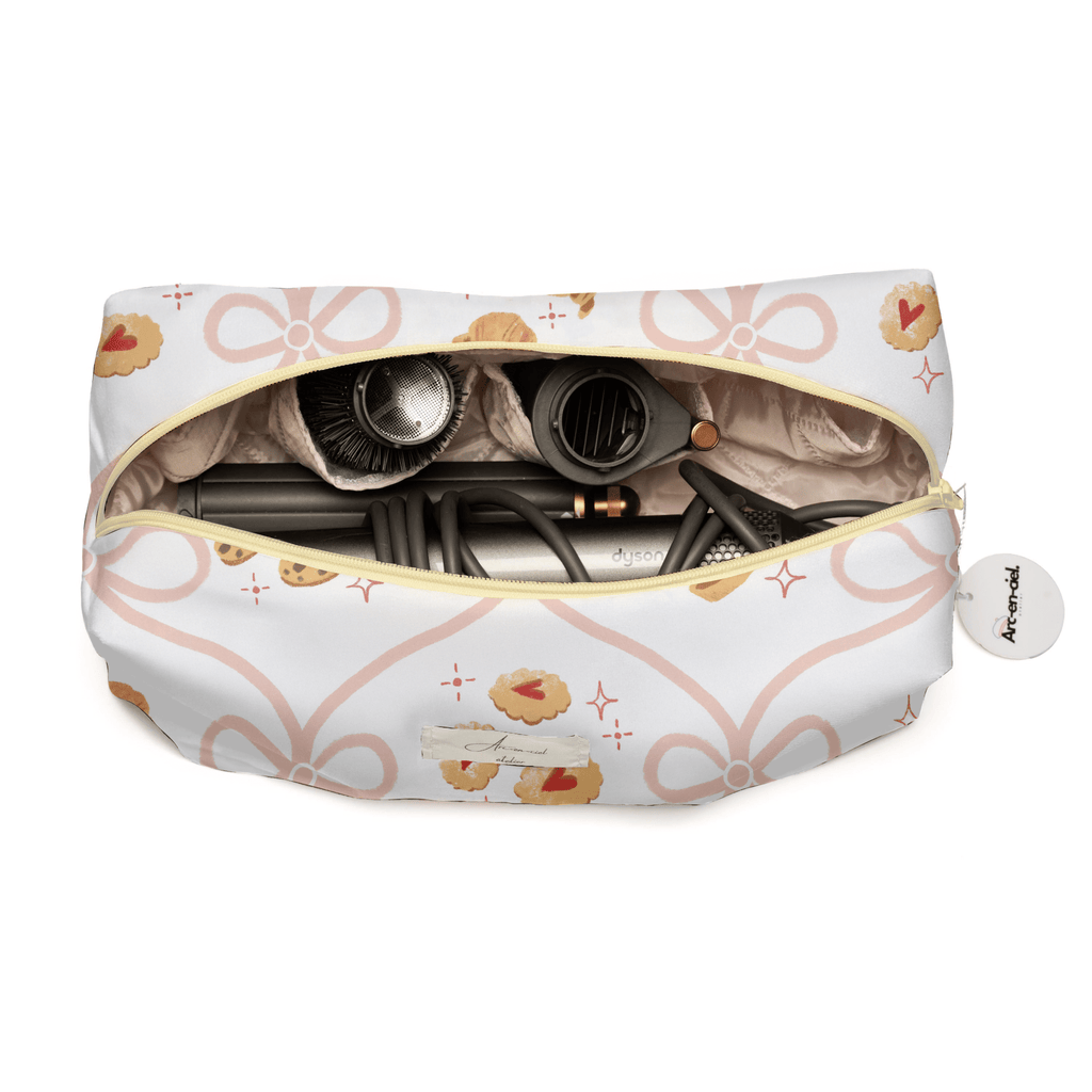 “Bakes & Bows” Hair-Tools Pouch