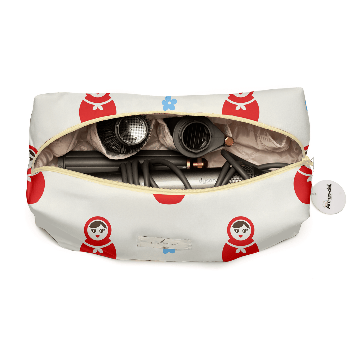 “Matryoshka” Hair-Tools Pouch