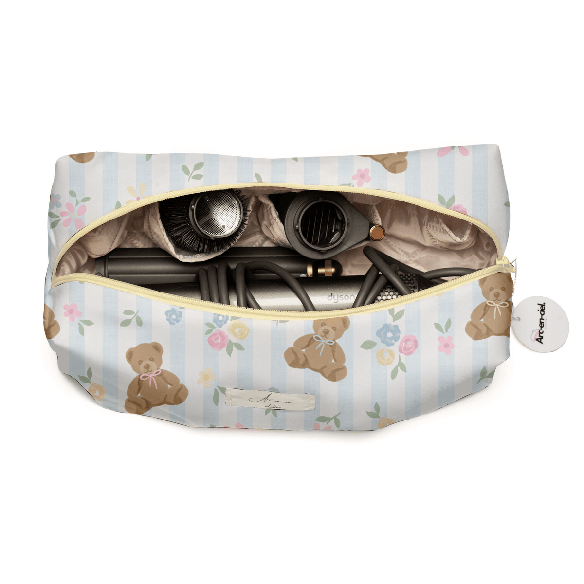 “Ted’s Honey” Hair-Tools Pouch