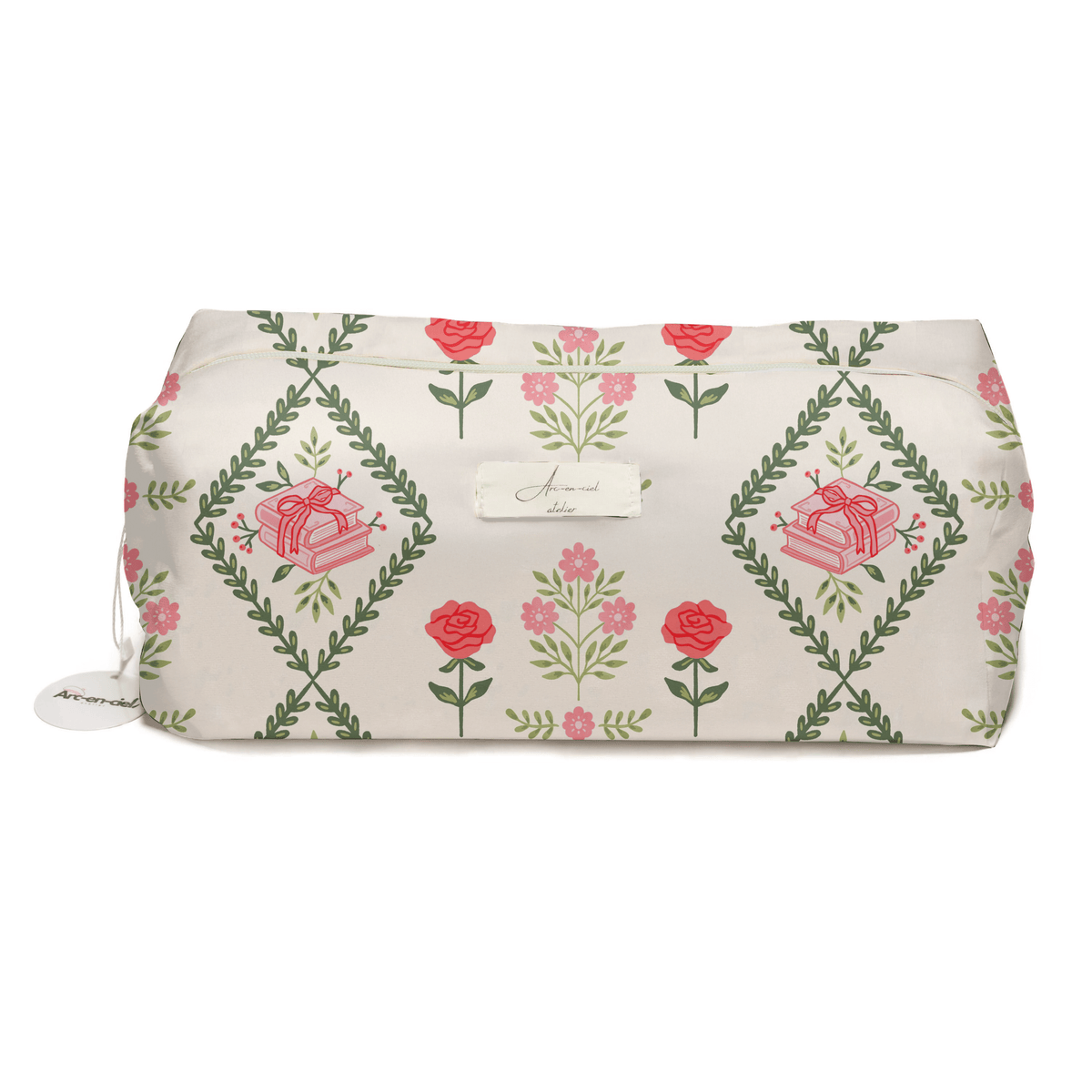 “Garden Of Books” Hair-Tools Pouch