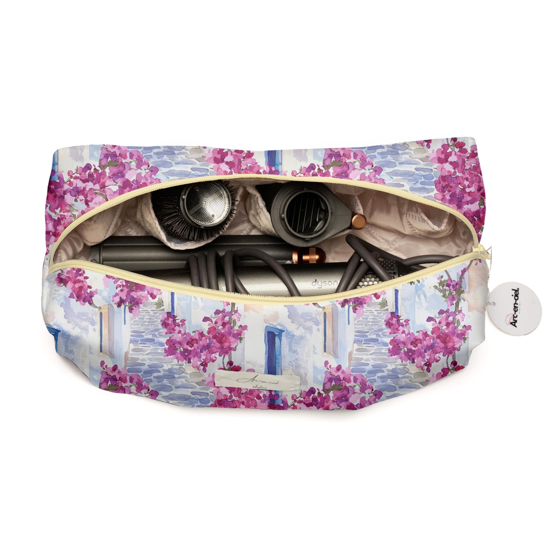 “Bougainvillea” Hair Tools Pouch