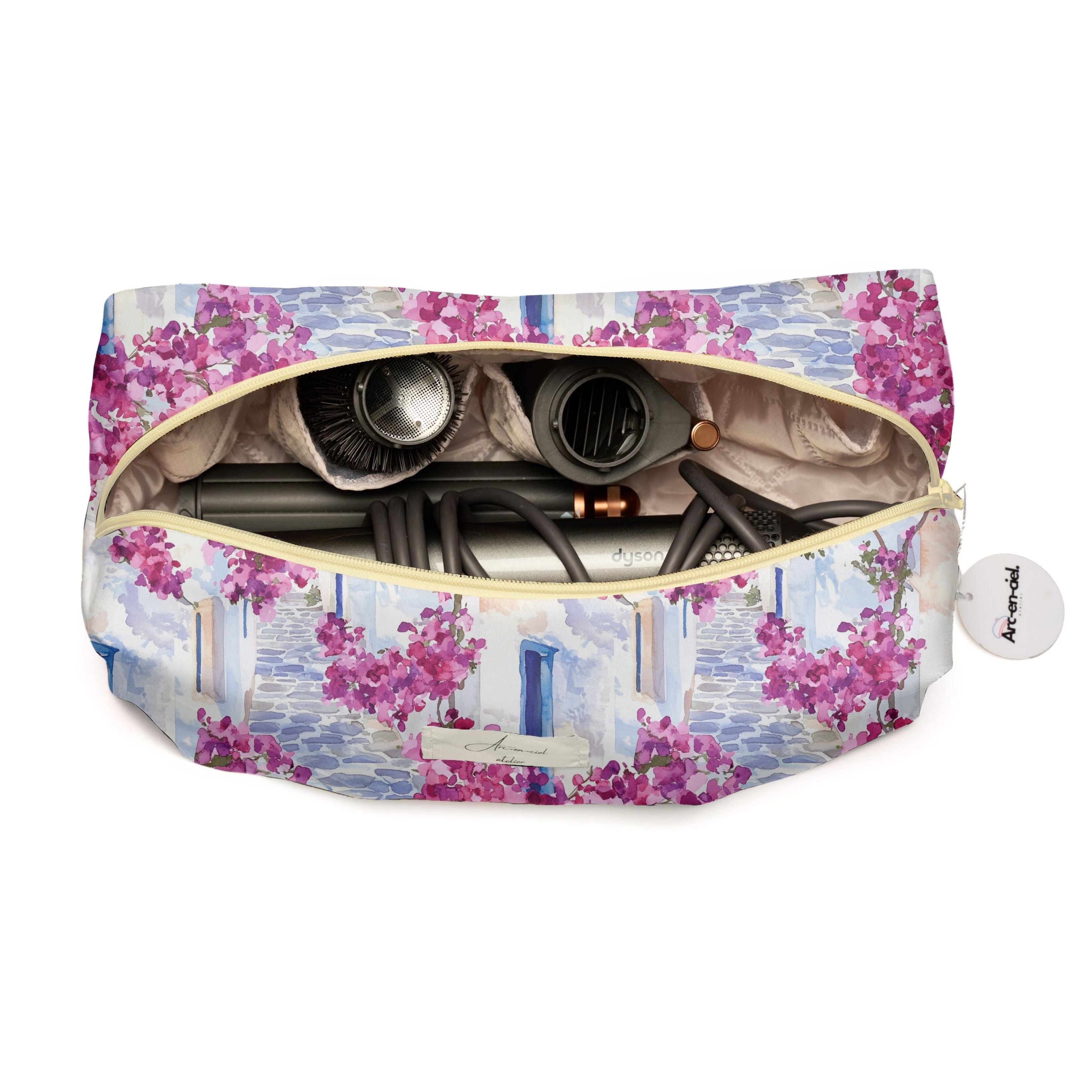 “Bougainvillea” Hair Tools Pouch