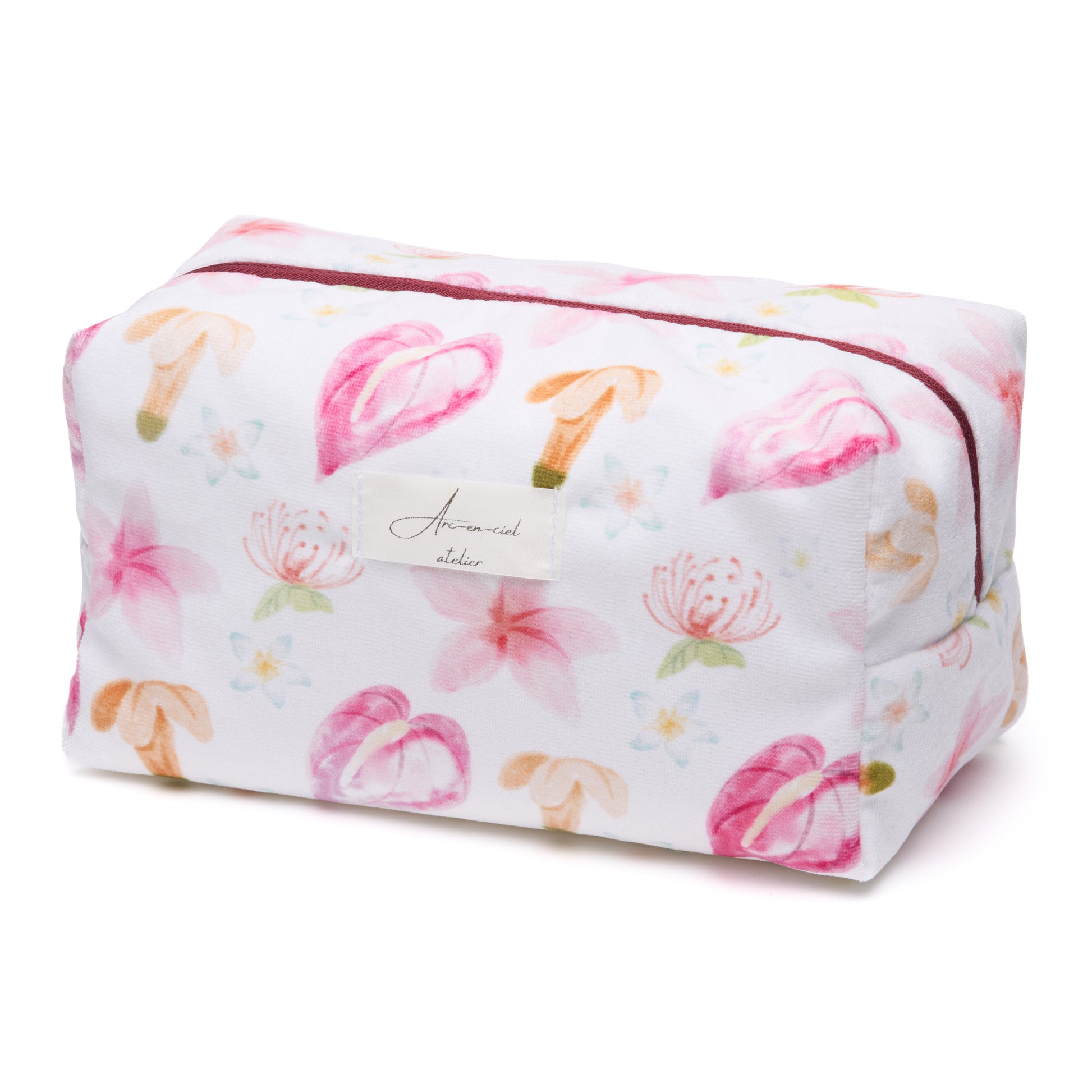 “Hibiscus” Beauty Pouch