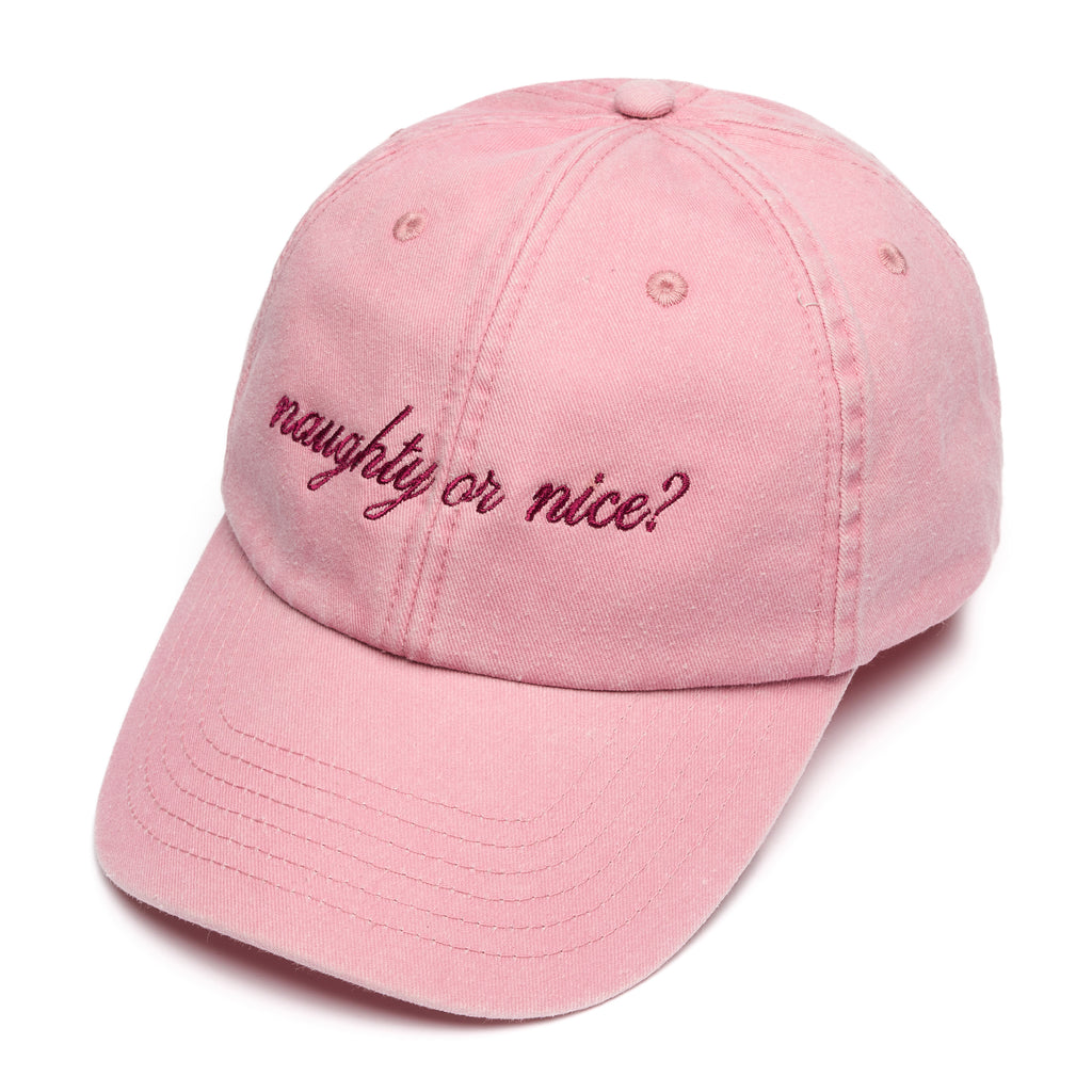 "Naughty or Nice?" Cap