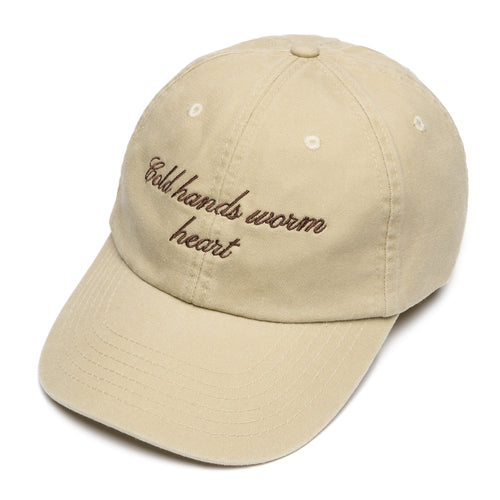 "Cold hands warm heart" Cap